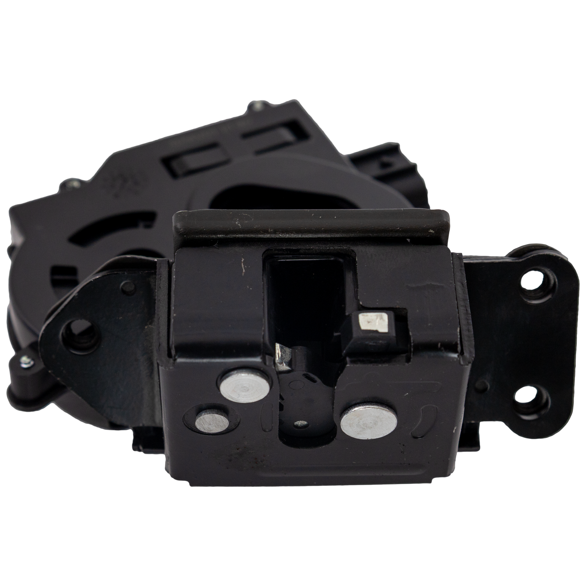 AM SIENNA 11-20 LIFTGATE LOCK ACTUATOR MOTOR w Latch Black Silver and White Metal and Plastic 1 Female Rectangular Connector 4 Male Pin Terminals SKU RT63080004 OEM 6935008040