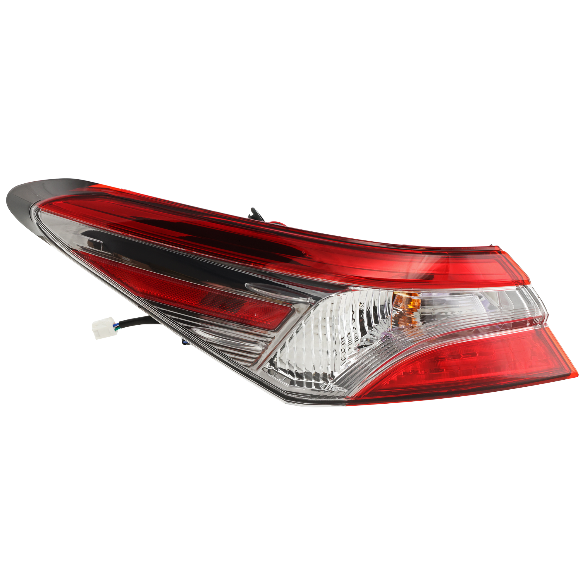 AM CAMRY 18-20 TAIL LAMP LH Outer Assembly Halogen SE Model North America Built Vehicle Hybrid Model 18-19 CAPA SKU RT73010028Q Partslink TO2804135C OEM 8156006840
