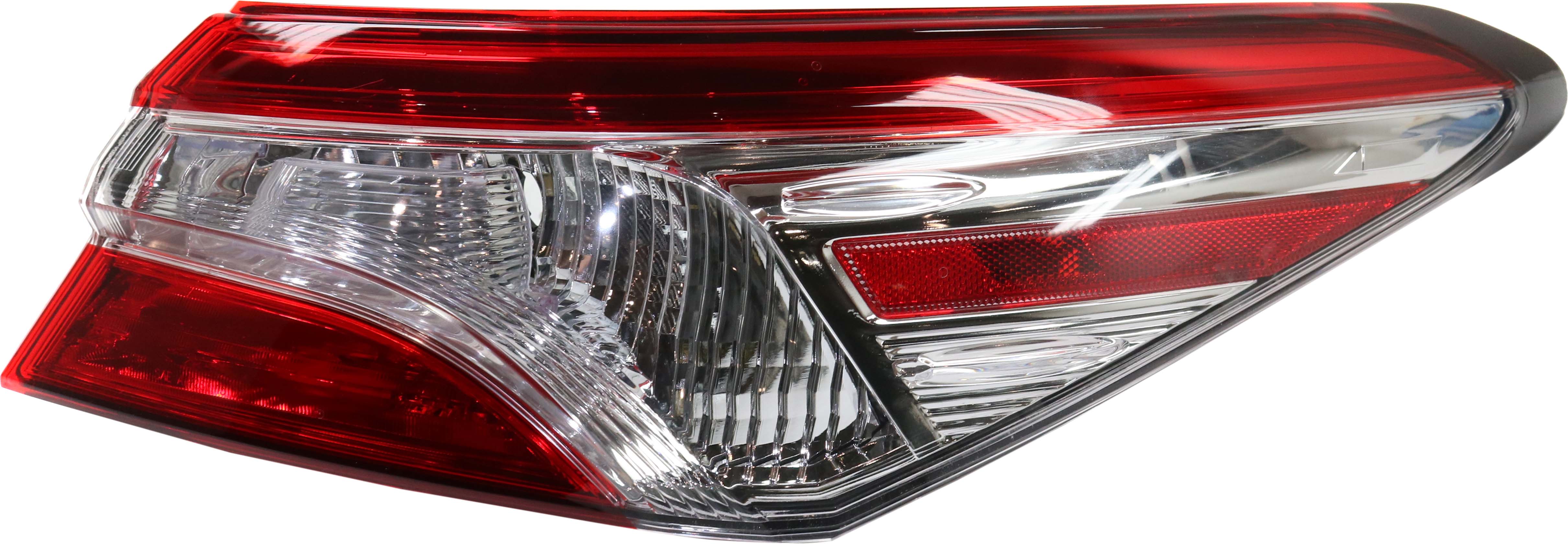 AM CAMRY 18-19 TAIL LAMP RH Outer Lens and Housing LE Model Exc. Hybrid Model Japan Built Vehicle CAPA SKU RT73010033Q Partslink TO2805138C OEM 8155133670