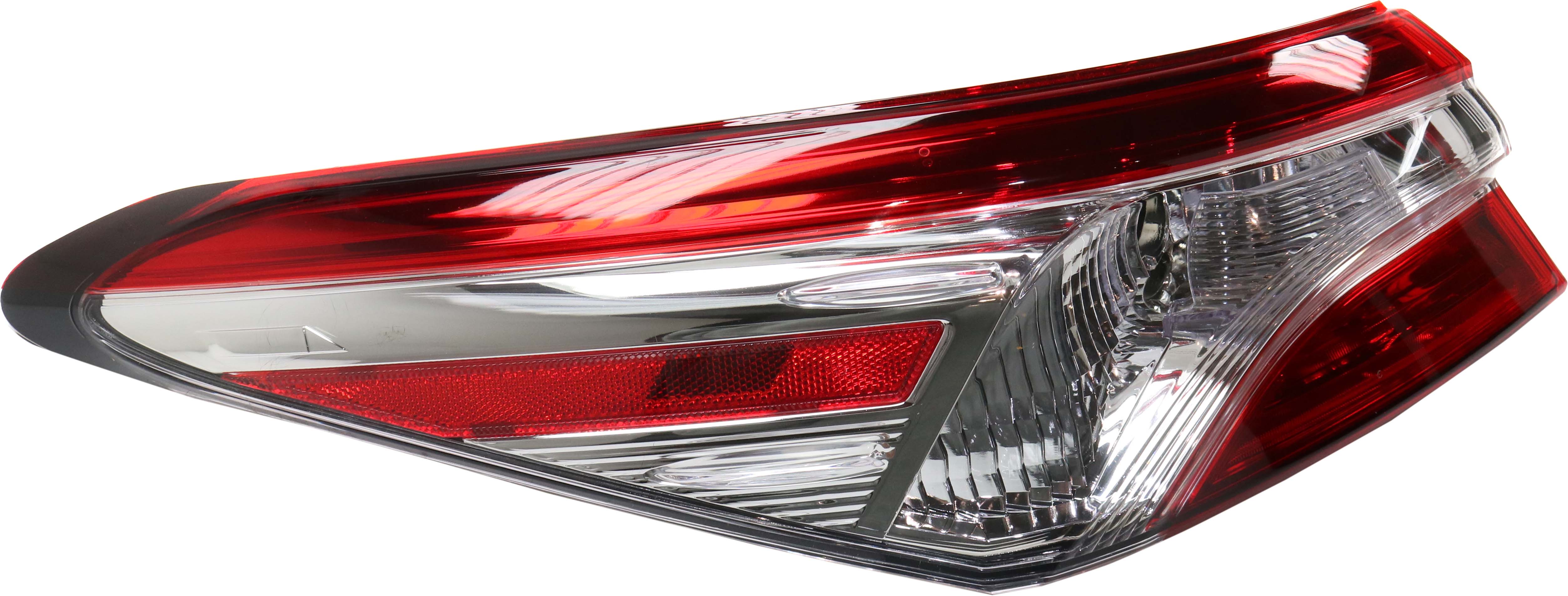 AM CAMRY 18-19 TAIL LAMP LH Outer Lens and Housing LE Model Exc. Hybrid Model Japan Built Vehicle CAPA SKU RT73010034Q Partslink TO2804138C OEM 8156133670