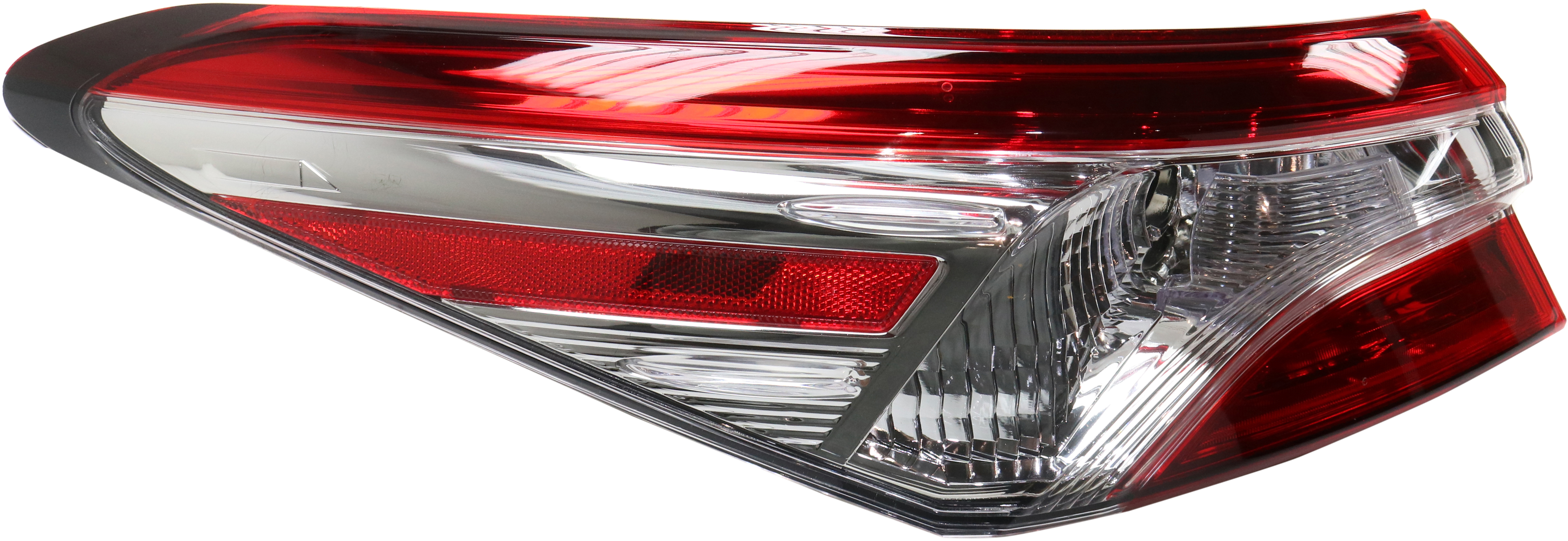 AM CAMRY 18-19 TAIL LAMP LH Outer Lens and Housing LE Model Exc. Hybrid Model Japan Built Vehicle SKU RT73010034 Partslink TO2804138 OEM 8156133670