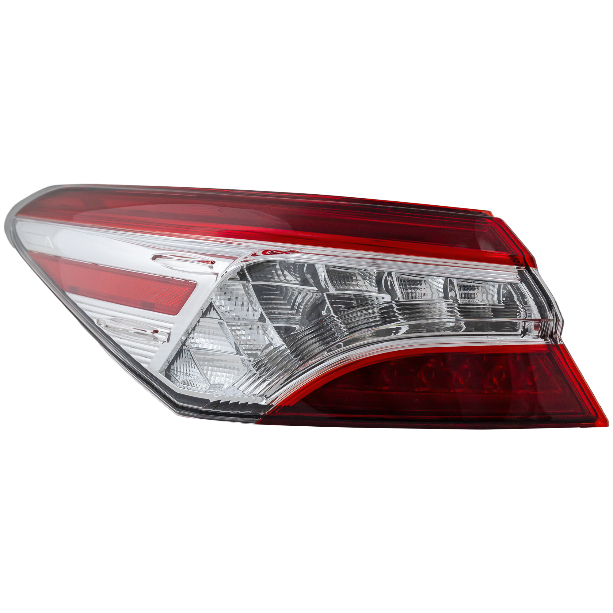 AM CAMRY 18-20 TAIL LAMP LH Outer Assembly LED XLE North America Built Vehicle Hybrid XLE Models SKU RT73010048 Partslink TO2804136 OEM 8156006730