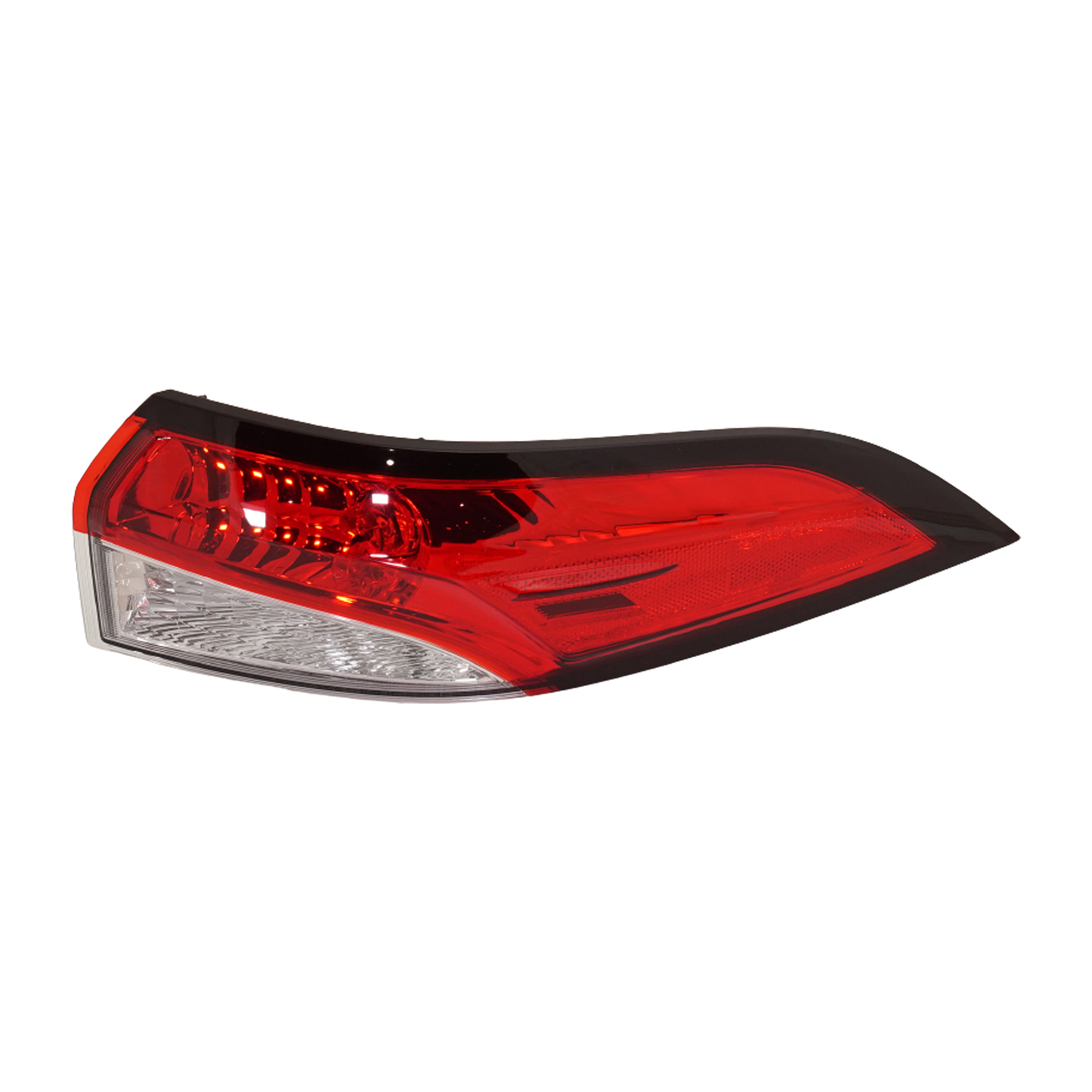 AM COROLLA 20-25 TAIL LAMP RH Outer Halogen Lens and Housing L LE SE Models Sedan Japan Built Vehicle SKU RT73010067 Partslink TO2805149 OEM 8155112D10