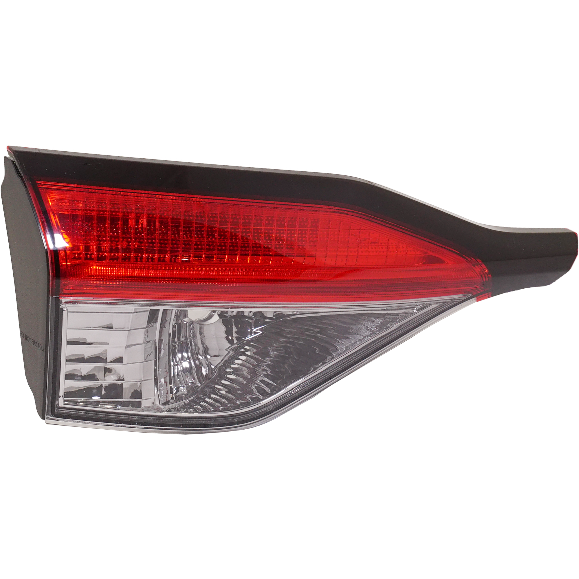 AM COROLLA 20-23 TAIL LAMP LH Inner Lens and Housing Halogen XLE XSE Models Sedan SKU RT73010077 Partslink TO2802152 OEM 8159112240