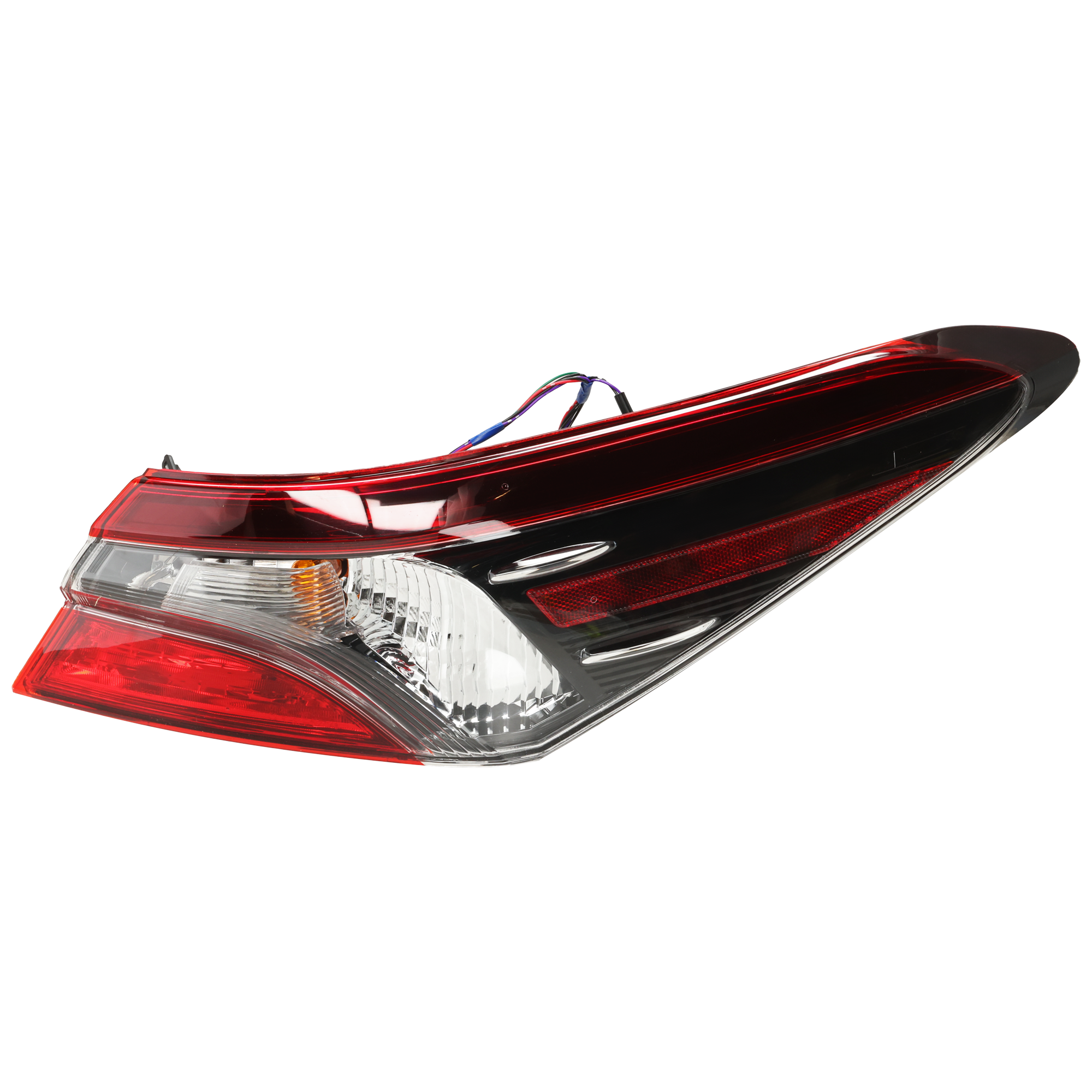 AM CAMRY 21-22 TAIL LAMP RH Outer Assembly Halogen LE SE TRD Hybrid LE SE XSE w TRD Package Models North America Built Vehicle CAPA SKU RT73010141Q Partslink TO2805159C OEM 8155006A20