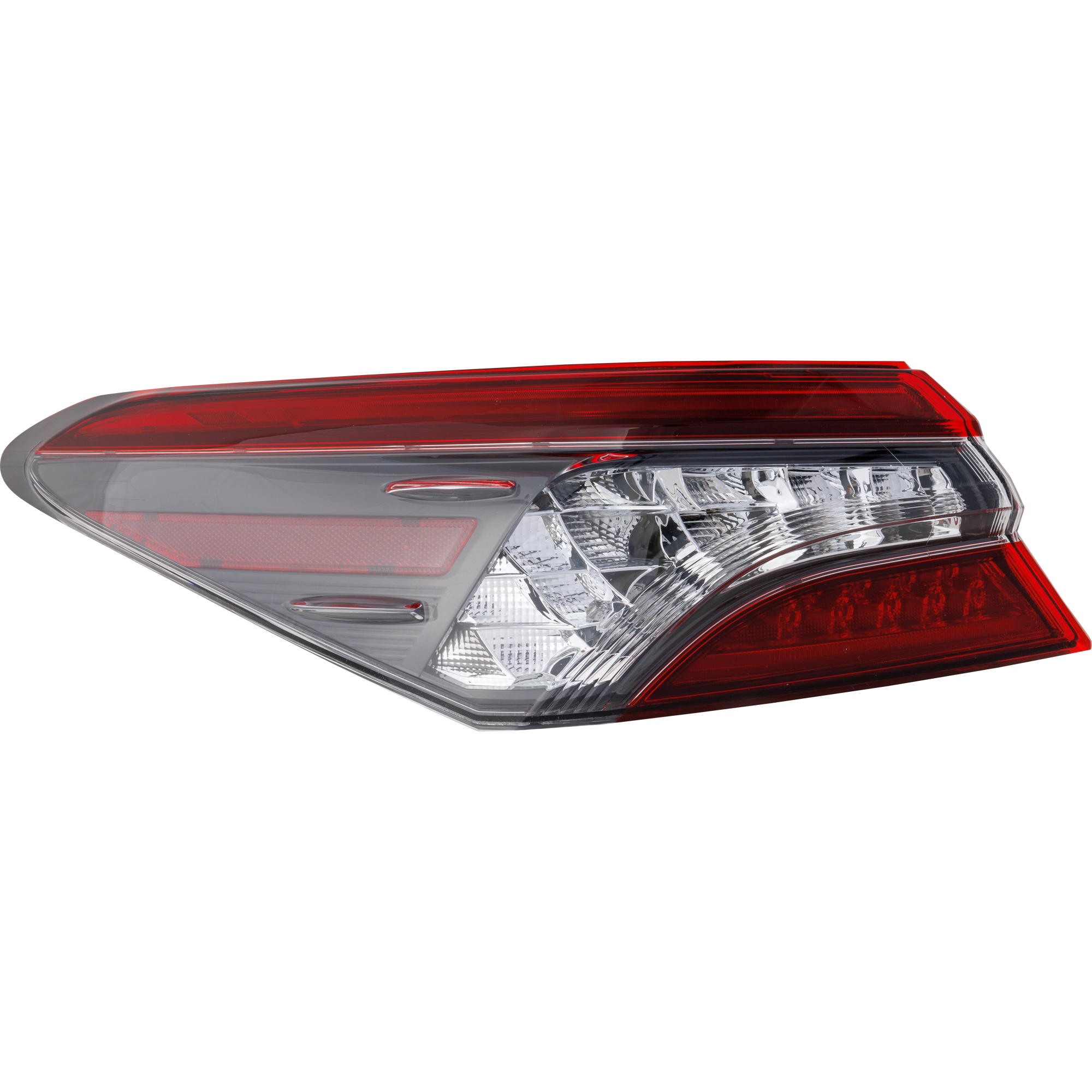 AM CAMRY 21-24 TAIL LAMP LH Outer Assembly XLE XSE w o TRD Package Hybrid XLE XSE Models North America Built Vehicle CAPA SKU RT73010150Q Partslink TO2804158C OEM 8156006A30