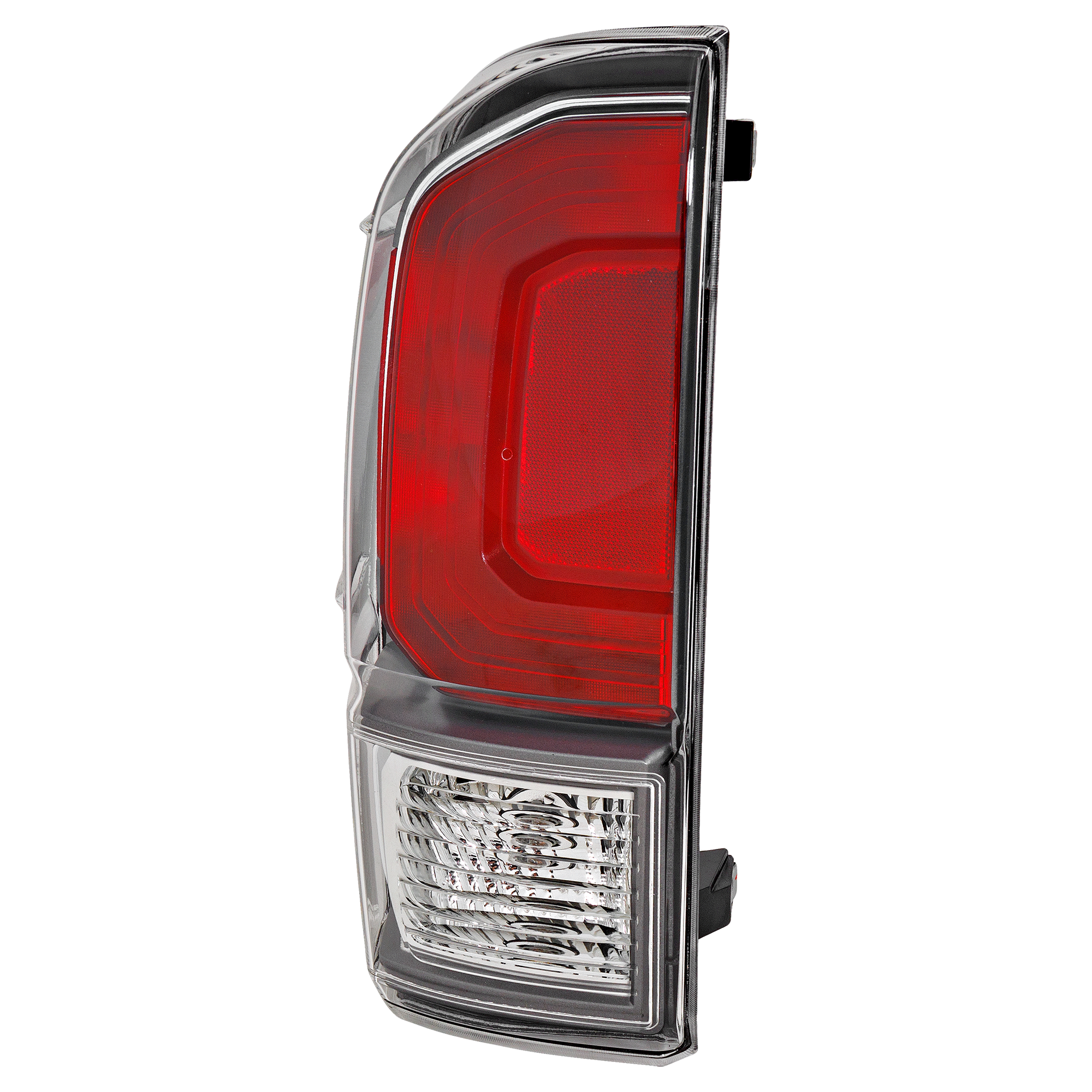 AM TACOMA 20-23 TAIL LAMP LH Assembly Halogen w o Black Bezel TRD Sport TRD Off Road Model CAPA SKU RT73010210AQ Partslink TO2800206C OEM 8156004210