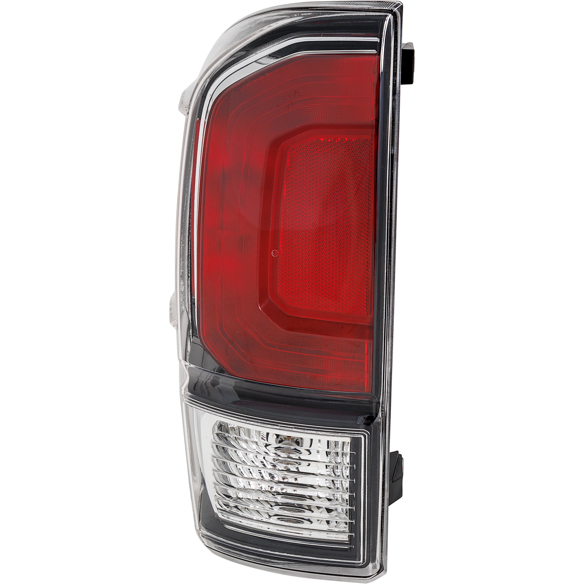 AM TACOMA 20-23 TAIL LAMP LH Assembly Halogen w o Black Bezel Limited Model CAPA SKU RT73010212AQ Partslink TO2800205C OEM 8156004220