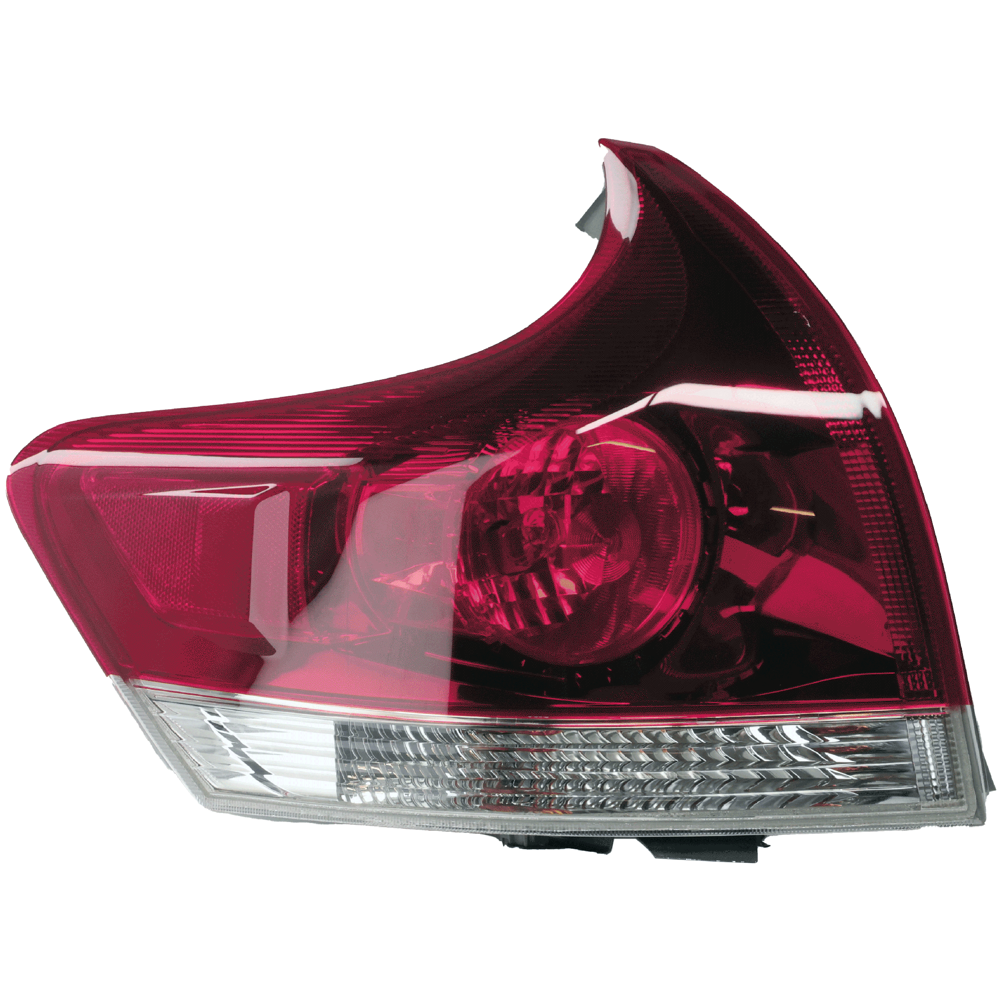 AM VENZA 13-16 TAIL LAMP LH Outer Assembly Halogen Smoke Lens SKU RT73010232A OEM 815600T020 PFM