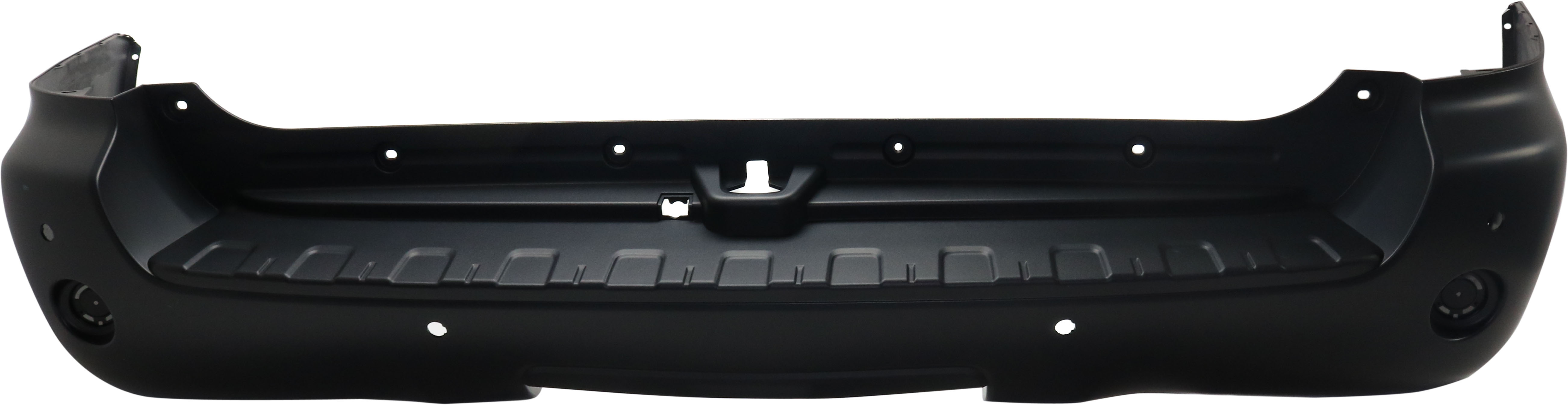 AM SEQUOIA 15-22 REAR BUMPER COVER Textured Limited Platinum TRD Pro SR5 TRD Sport w Parking Aid Sensor Holes Models SKU RT76010012 OEM 521590C911 PFM