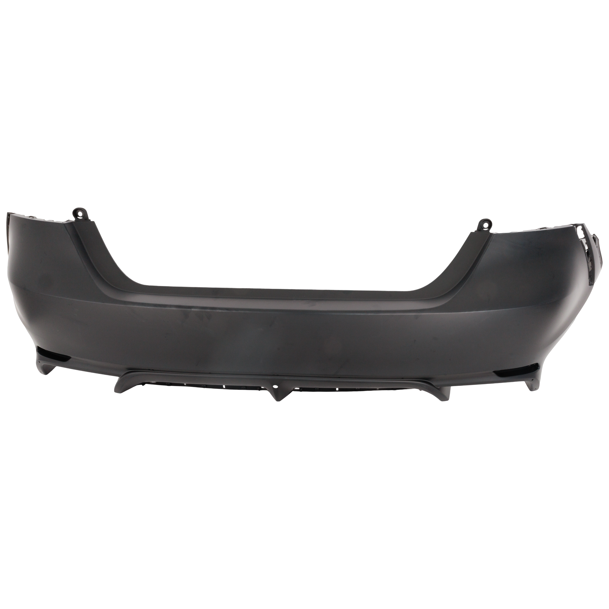 AM CAMRY 20-24 REAR BUMPER COVER Primed TRD XSE w TRD Pkg Models w o Parking Aid Sensor Holes CAPA SKU RT76010089PQ Partslink TO1100369C OEM 521590X928