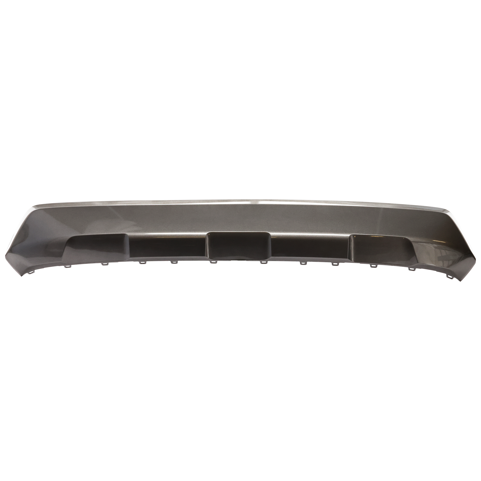 AM RAV4-19-21 REAR BUMPER MOLDING Lower Plastic Painted Silver Gray Limited Hybrid Model North America Japan Vehicle Built SKU RT76350027 Partslink TO1195120 OEM 524530R060B0