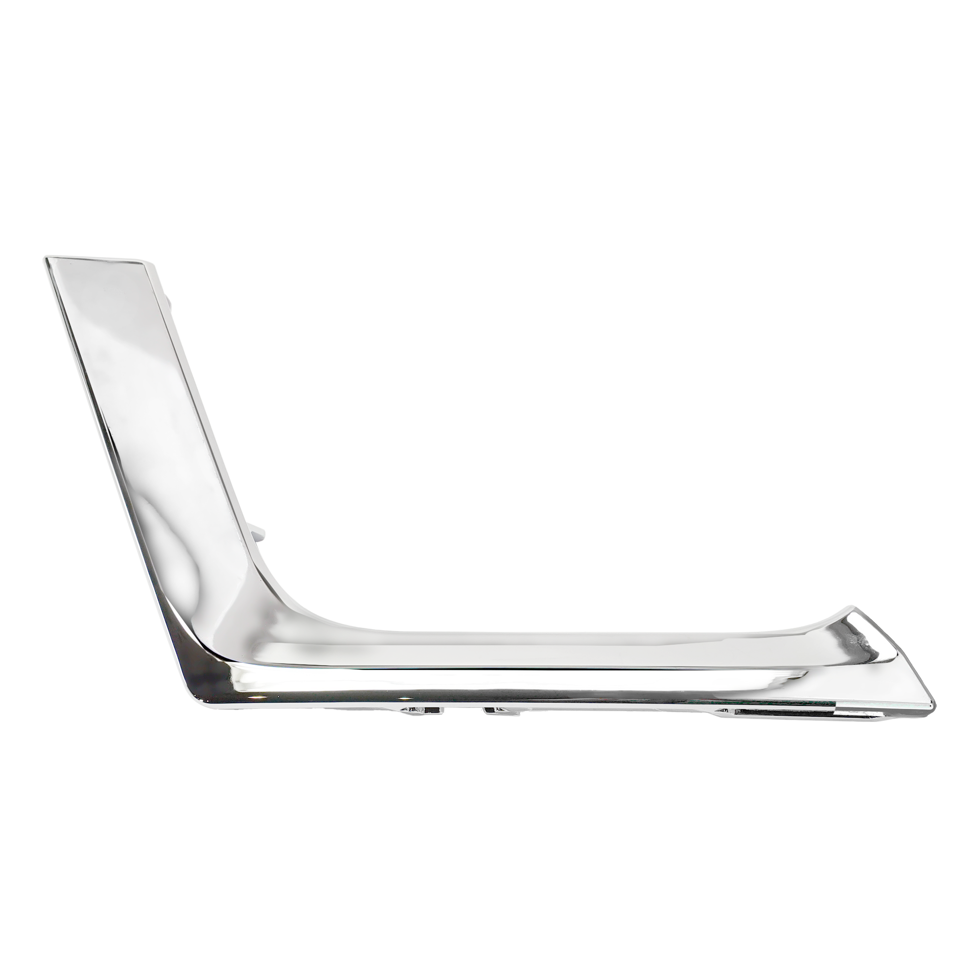 AM HIGHLANDER 17-19 REAR BUMPER MOLDING RH Lower Cover Chrome SKU RT76370003 Partslink TO1147104 OEM 527230E010