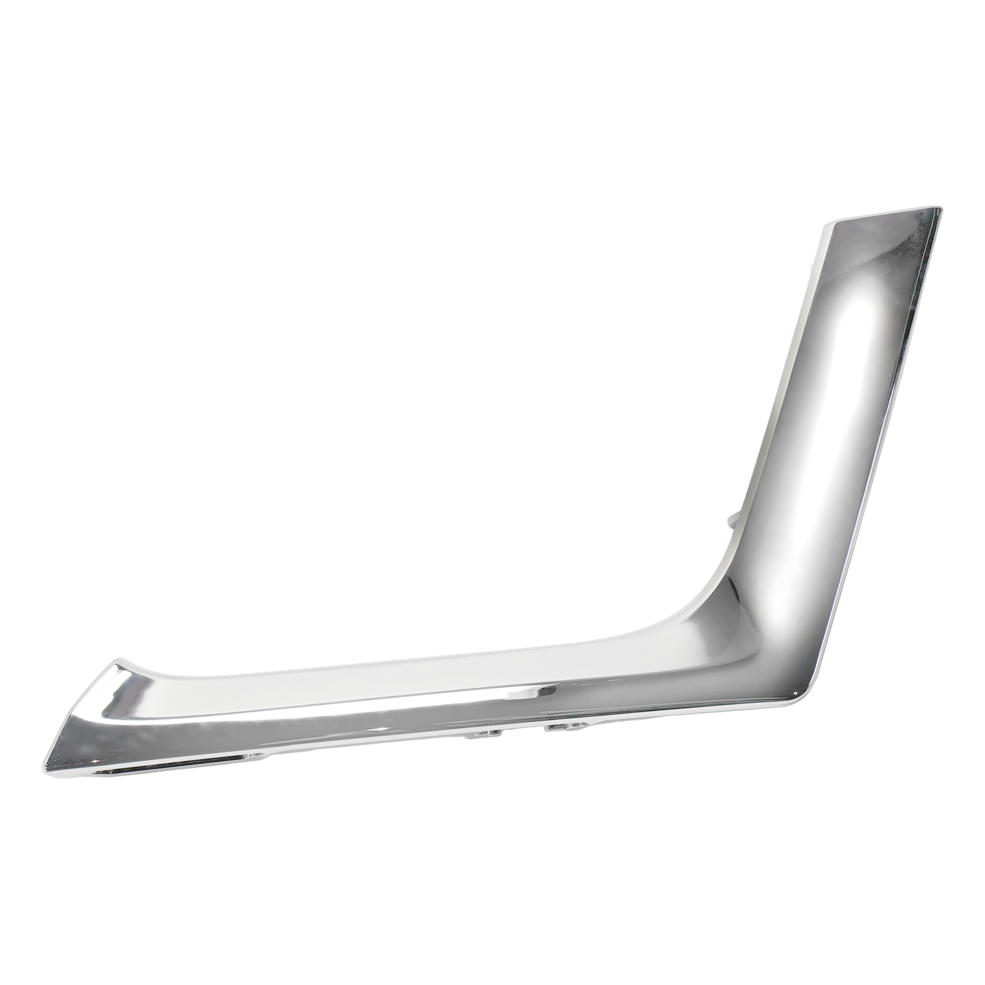 AM HIGHLANDER 17-19 REAR BUMPER MOLDING LH Lower Cover Chrome SKU RT76370004 Partslink TO1146104 OEM 527240E010
