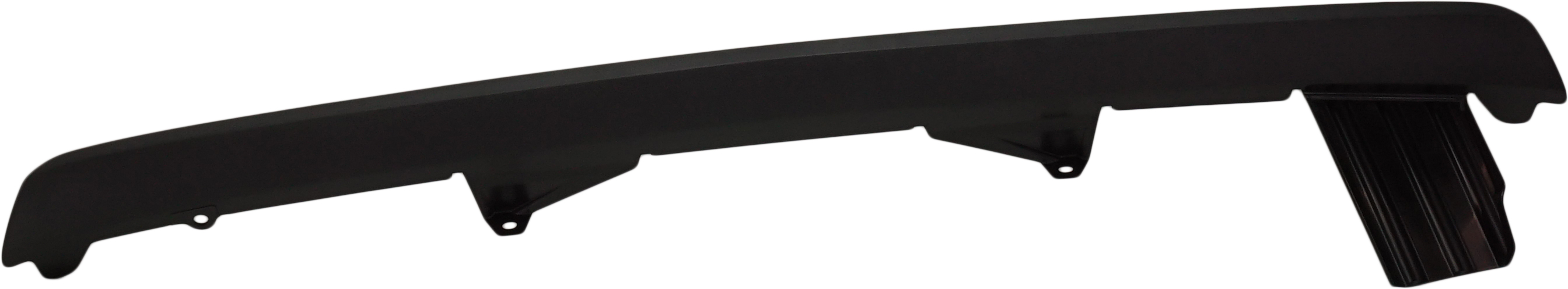 AM HIGHLANDER 17-19 REAR LOWER VALANCE Cover Extension Textured w Rear Object Sensor Holes SKU RT76430007 Partslink TO1195117 OEM 521510E080