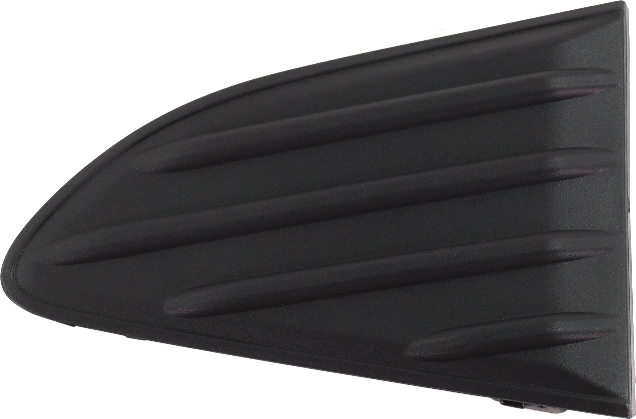 AM YARIS 18-19 REAR BUMPER FILLER LH Extension Cover Textured Black Hatchback SKU RT76530018 Partslink TO1138102 OEM 526820D010