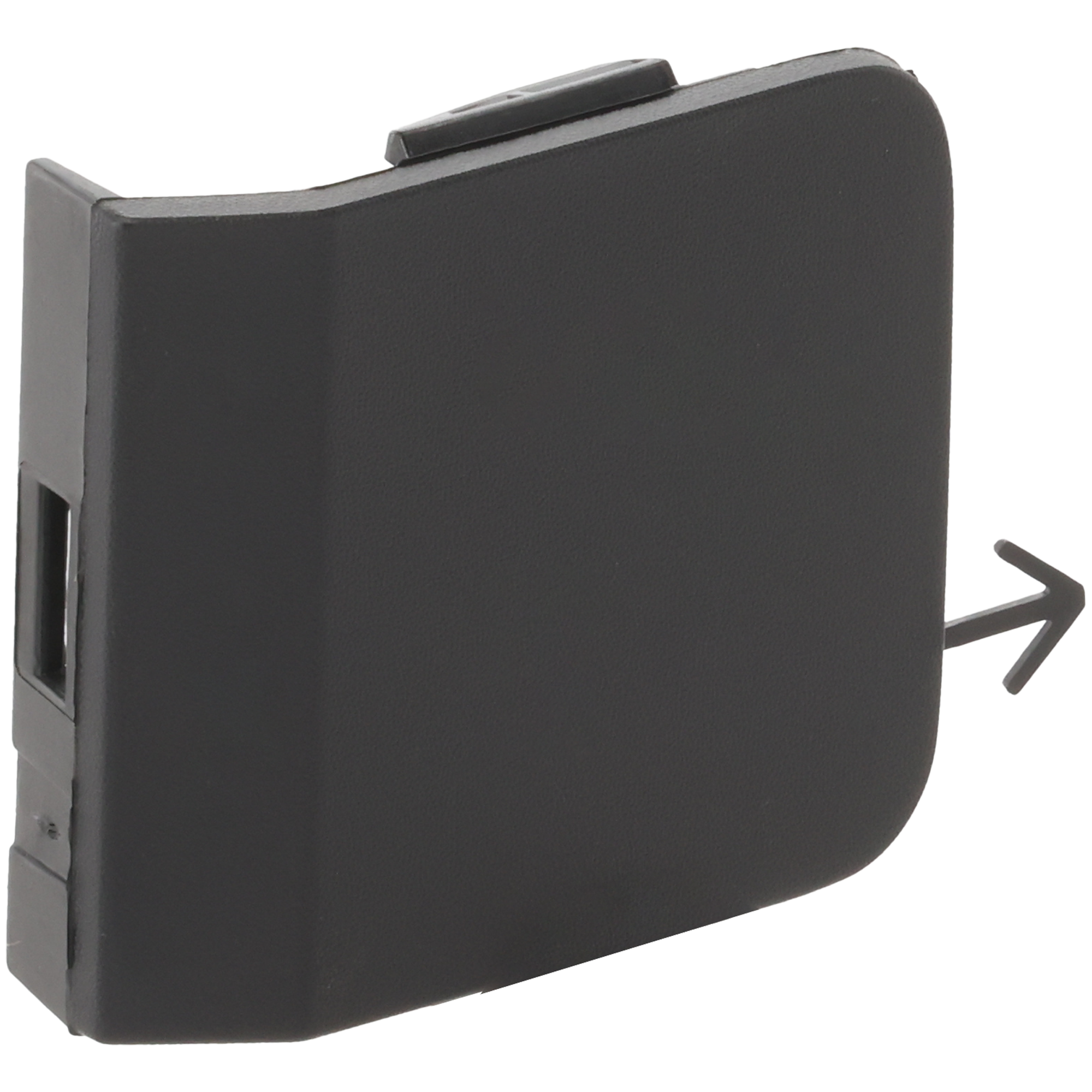 AM PRIUS 19-22 REAR BUMPER TOW HOOK COVER Textured SKU RT76690005 Partslink TO1129104 OEM 5216947070