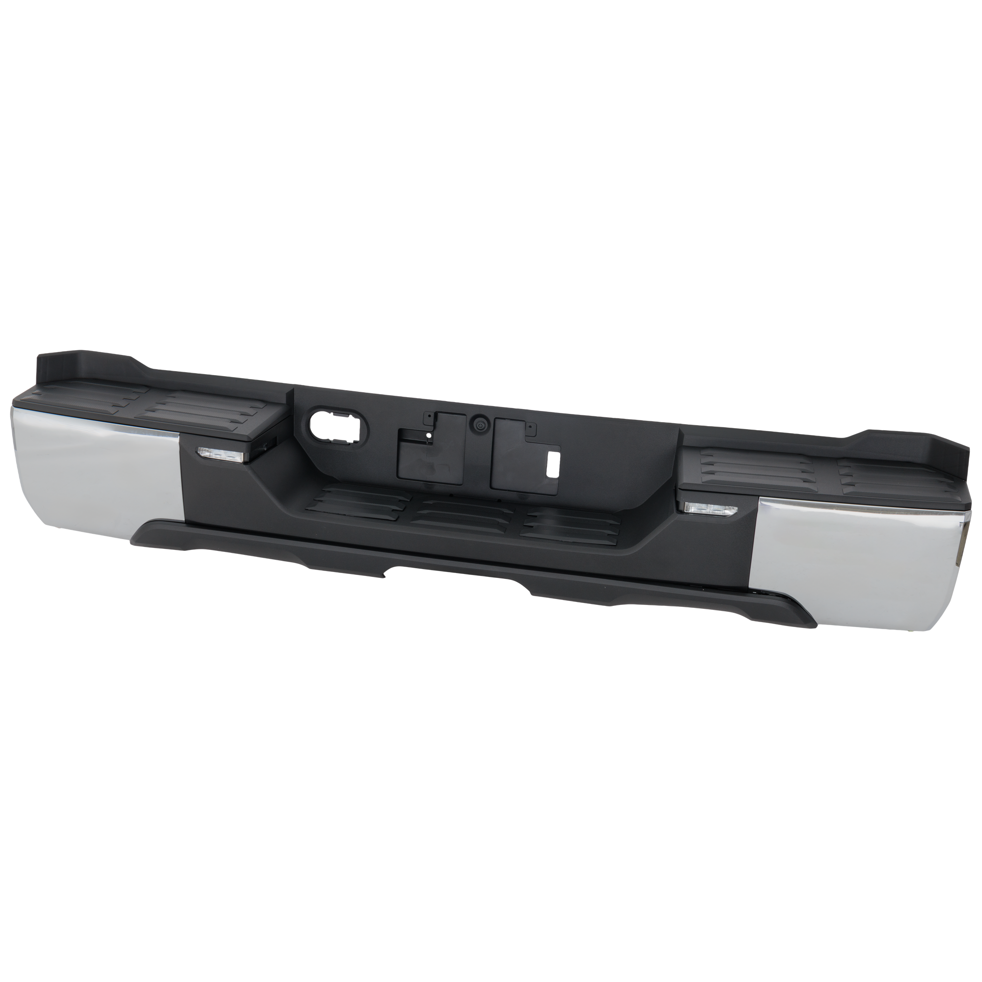 AM TUNDRA 22-24 FACE BAR ONLY w o Pad w Pad Provision w o Mounting Bracket Painted Silver w Back Up Lamp w o Parking Aid Sensor Holes w o Tow Hitch SKU RT82560024 Partslink TO1103141 OEM 521500C040 PFM