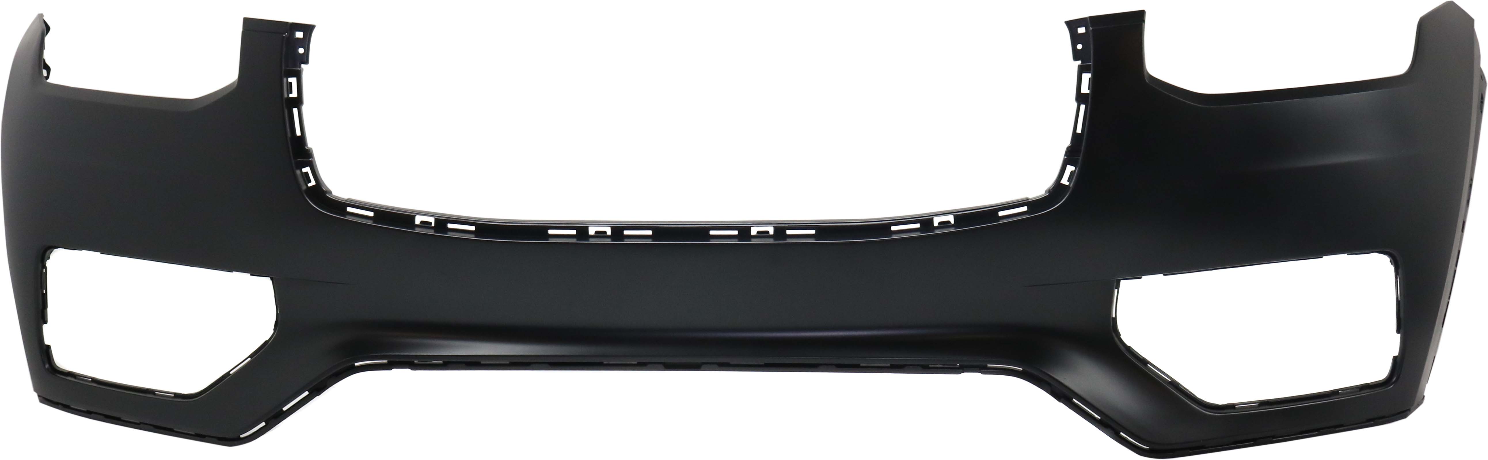 AM XC90-16-18 FRONT BUMPER COVER Prmd w o HLW PAS and Spoiler Holes T8 Model 16-17 Exc. R Design First Edition Models CAPA SKU RV01030004PQ Partslink VO1000216C OEM 398254136
