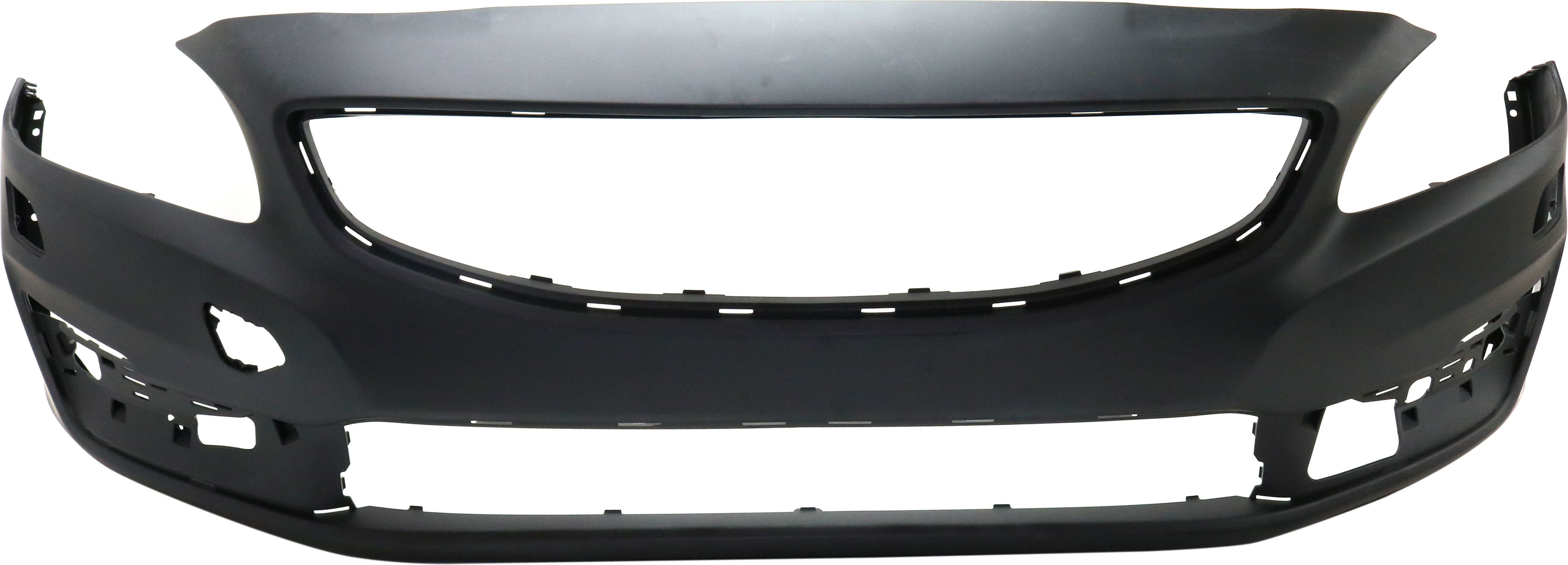 AM S60-14-15 V60-15-16 FRONT BUMPER COVER Primed Exc. R Design T6 Polestar Models w HLW Holes w o PAS Holes SKU RV01030006P Partslink VO1000221 OEM 39834053