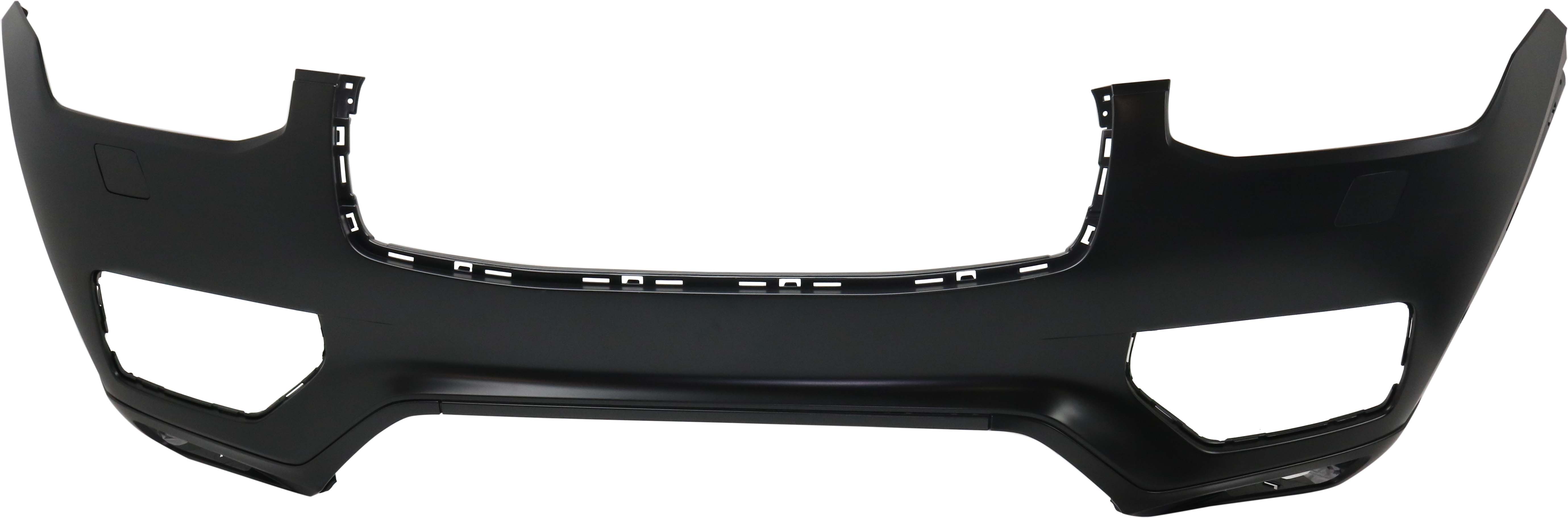 AM XC90-16-18 FRONT BUMPER COVER Prmd w HLW PAS and Spoiler Holes T8 Model 16-17 Exc. R Design First Edition Models CAPA SKU RV01030007PQ Partslink VO1000219C OEM 398417261