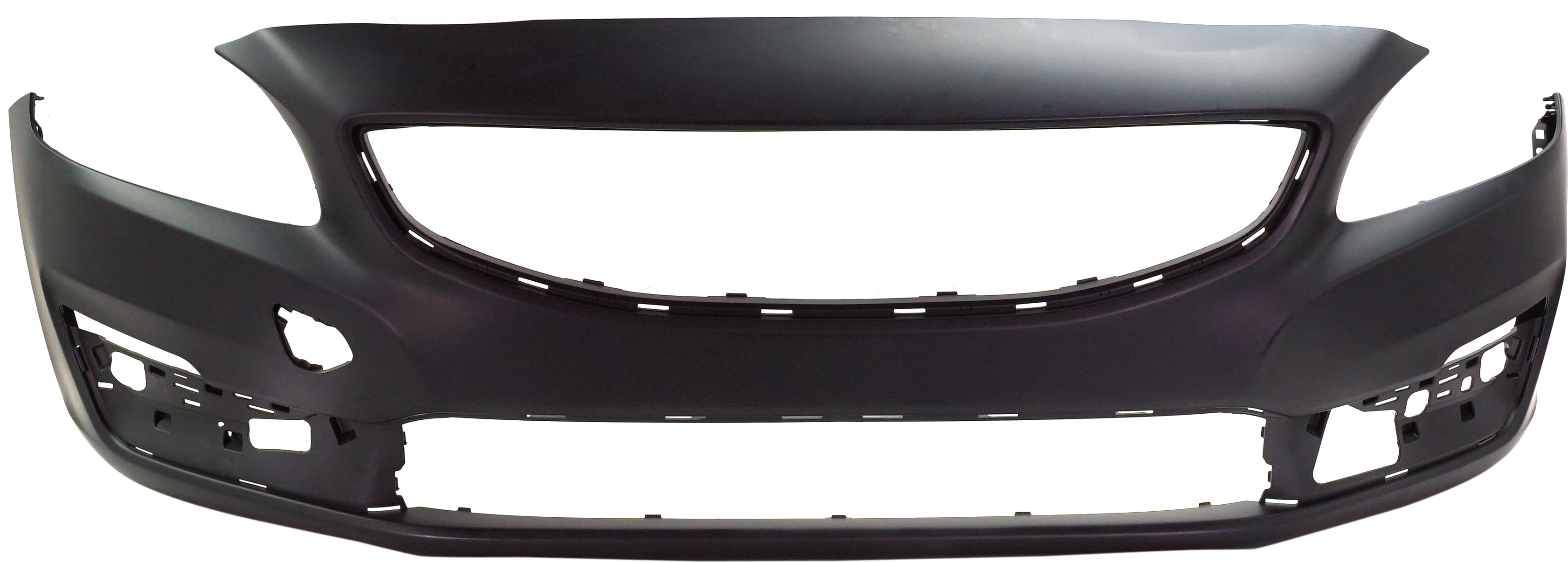 AM S60-14-18 V60-15-16 FRONT BUMPER COVER Primed Exc. R Design Polestar Models w o HLW Holes w PAS Holes SKU RV01030011P Partslink VO1000220 OEM 398202762 PFM