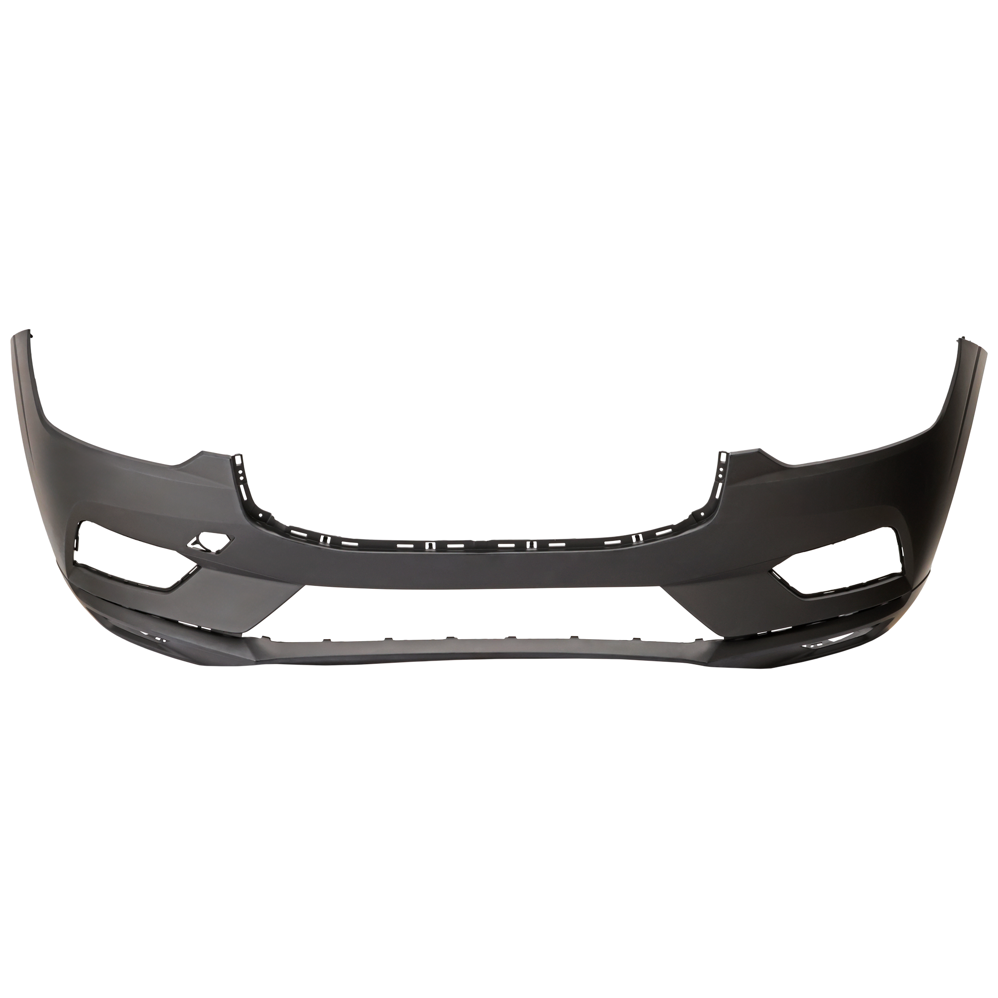 AM XC60-18-21 FRONT BUMPER COVER Primed T5 T6 Inscription T5 T6 Momentum Models w o HLW and PAS Holes CAPA SKU RV01030018PQ Partslink VO1000228C OEM 39847066-398470666