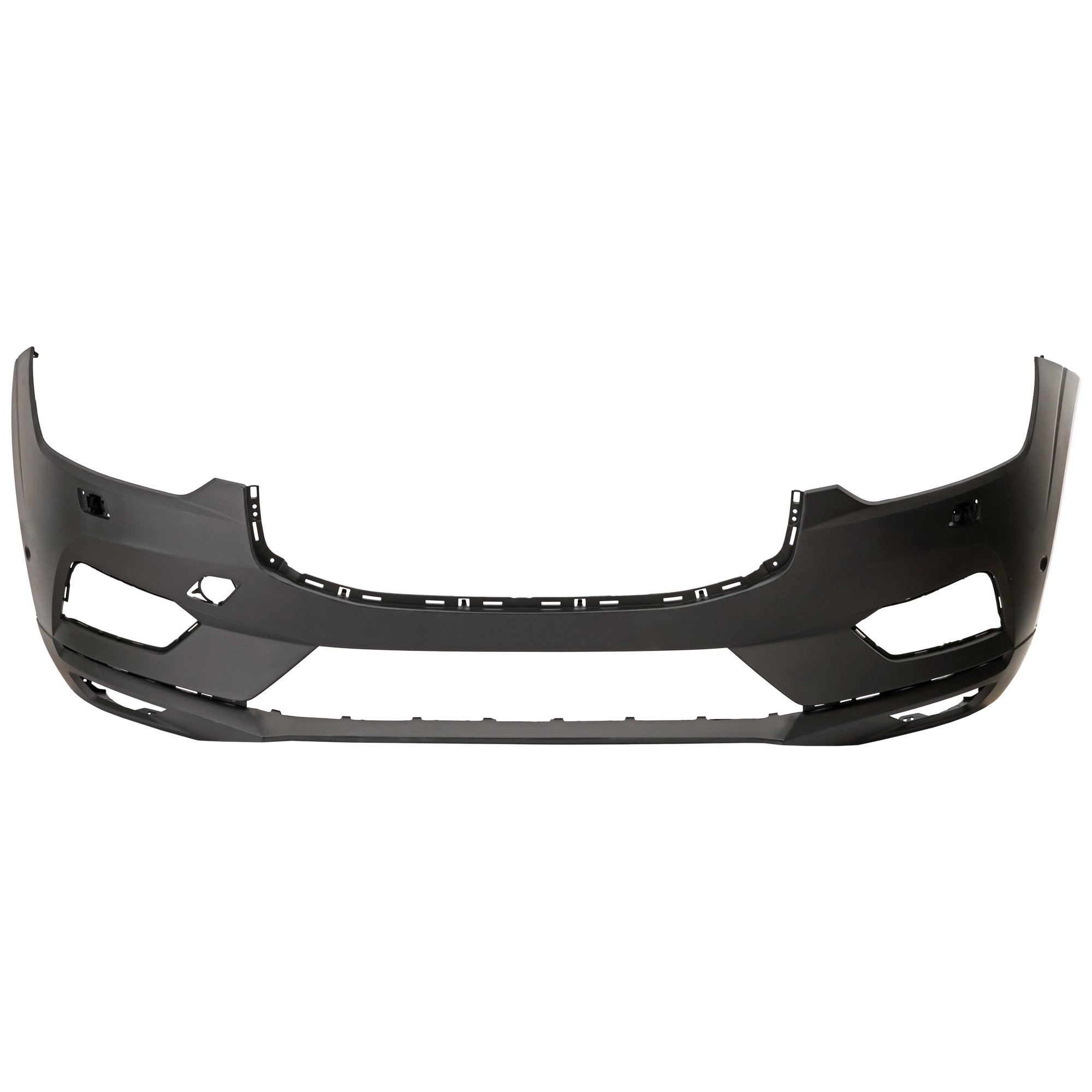 AM XC60-18-21 FRONT BUMPER COVER Primed T5 T6 Inscription T5 T6 Momentum Models w HLW and PAS Holes CAPA SKU RV01030019PQ Partslink VO1000231C OEM 39847121-398471219