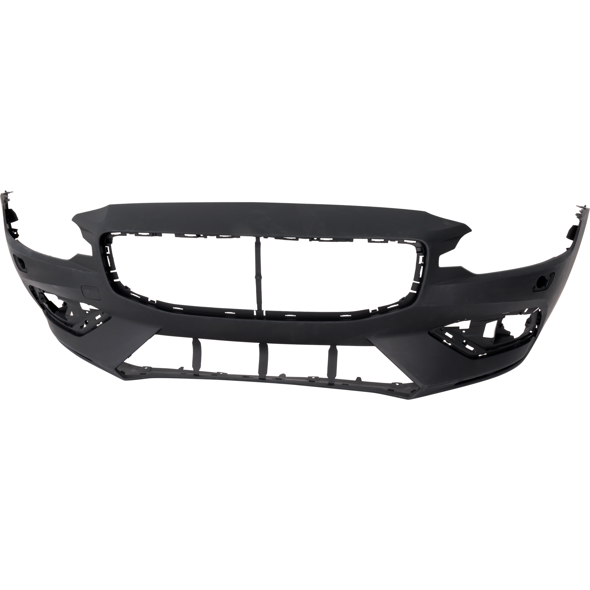 AM S60 V60-19-22 FRONT BUMPER COVER Primed w Headlamp Washer Holes w Parallel Park Assist Sensor Holes T5 Momentum T6 Momentum T5 Inscription T6 Inscription Models SKU RV01030054P Partslink VO1000252 OEM 36013130
