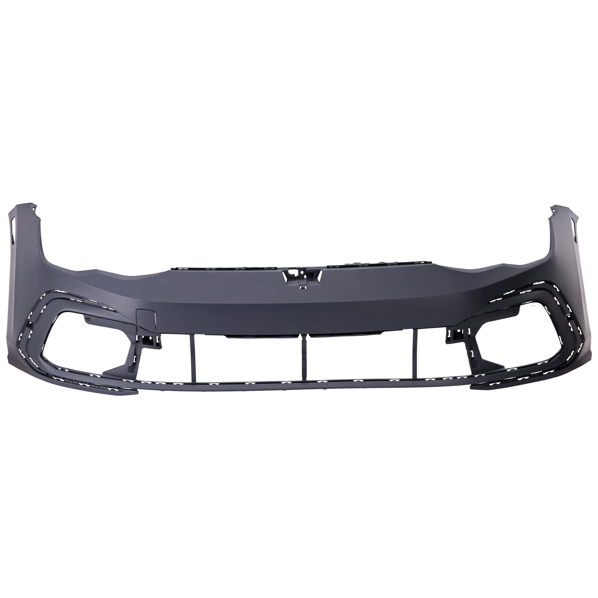 AM GTI 22-23 FRONT BUMPER COVER Primed Assembly SKU RV01030065P Partslink VW1000252 OEM 5H0807217BGGRU