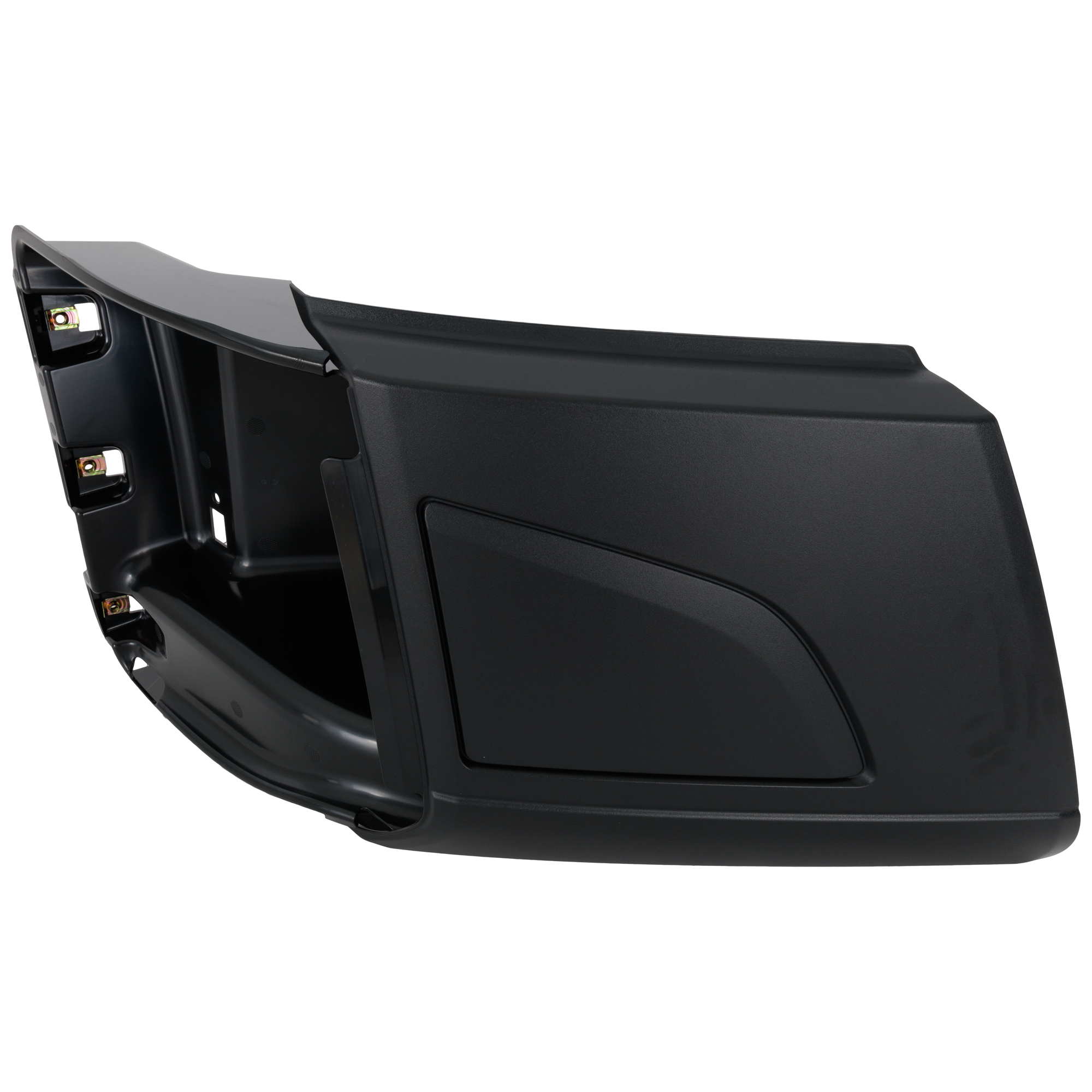 AM VOLVO HD VNL 18-22 FRONT BUMPER END RH Black w o Fog Lamp Hole SKU RV01110017 HD OEM 82750064