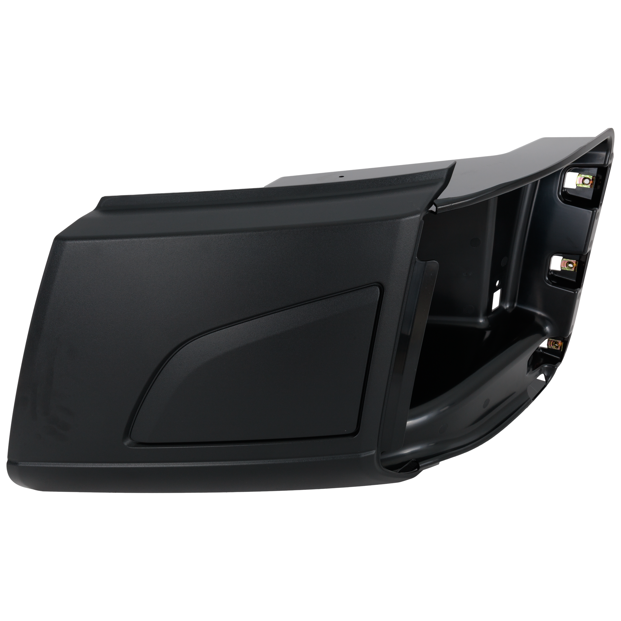 AM VOLVO HD VNL 18-22 FRONT BUMPER END LH Black w o Fog Lamp Hole SKU RV01110018 HD OEM 82750062