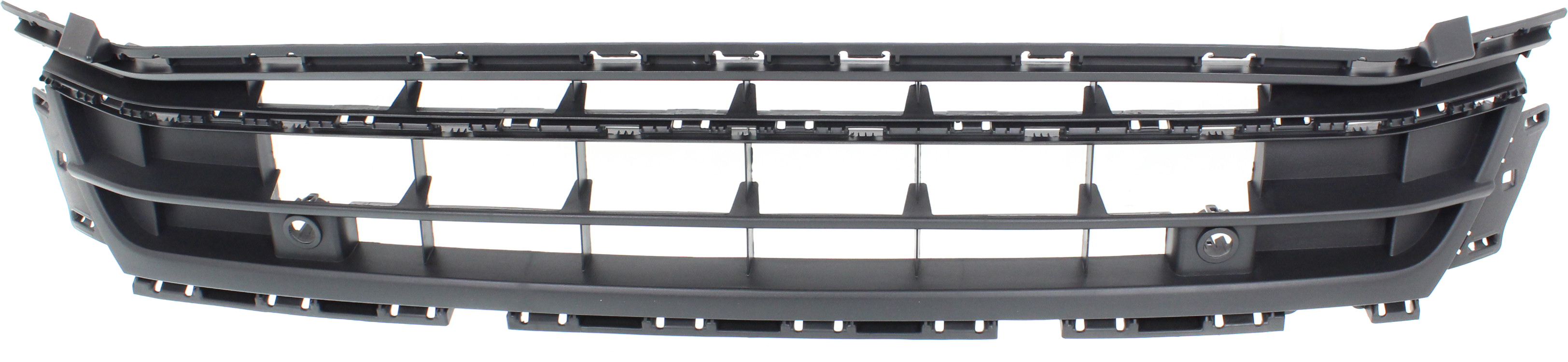 AM JETTA 15-18 FRONT BUMPER GRILLE Lower Textured w Park Assist Sensor Holes Exc. GLI Hybrid Models SKU RV01530001 Partslink VW1036137 OEM 5C6853671P9B9