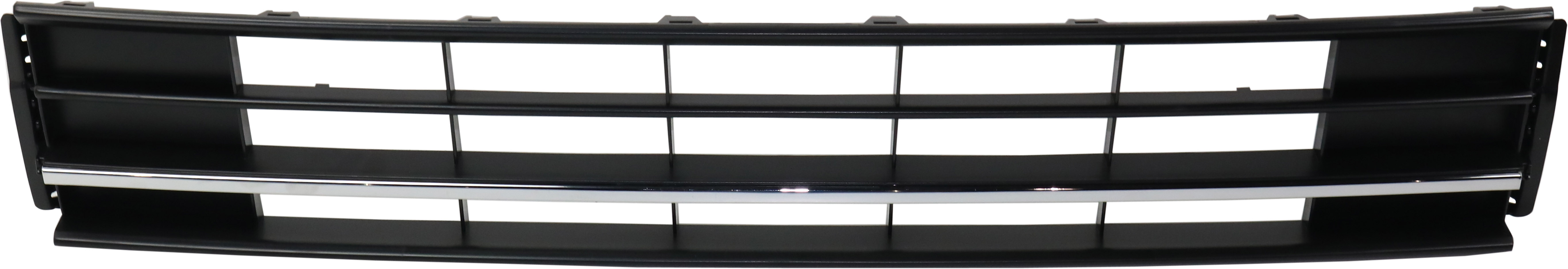 AM PASSAT 16-19 FRONT BUMPER GRILLE Assy S SE SEL Wolfsburg Models Canada USA Built w o IPAS Holes SKU RV01530006 Partslink VW1036141 OEM 561853671HRYP