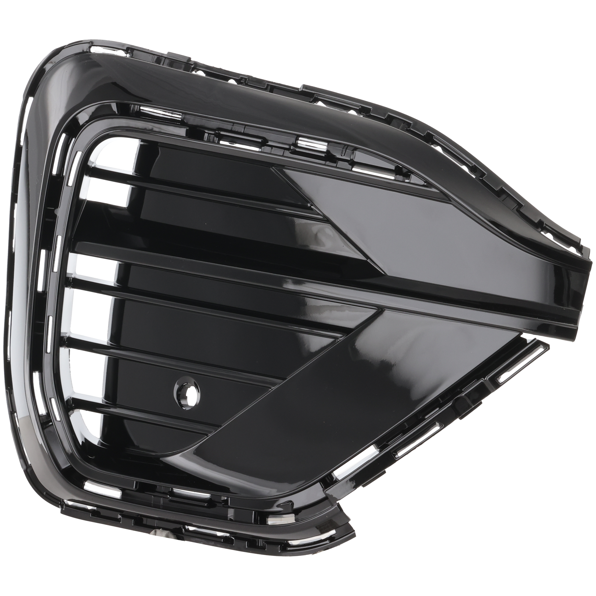 AM ATLAS 21-23 ATLAS CROSS SPORT 20-23 FRONT BUMPER GRILLE RH Gloss Black w R Line Package SKU RV01530045 Partslink VW1039177 OEM 3CN854662B041