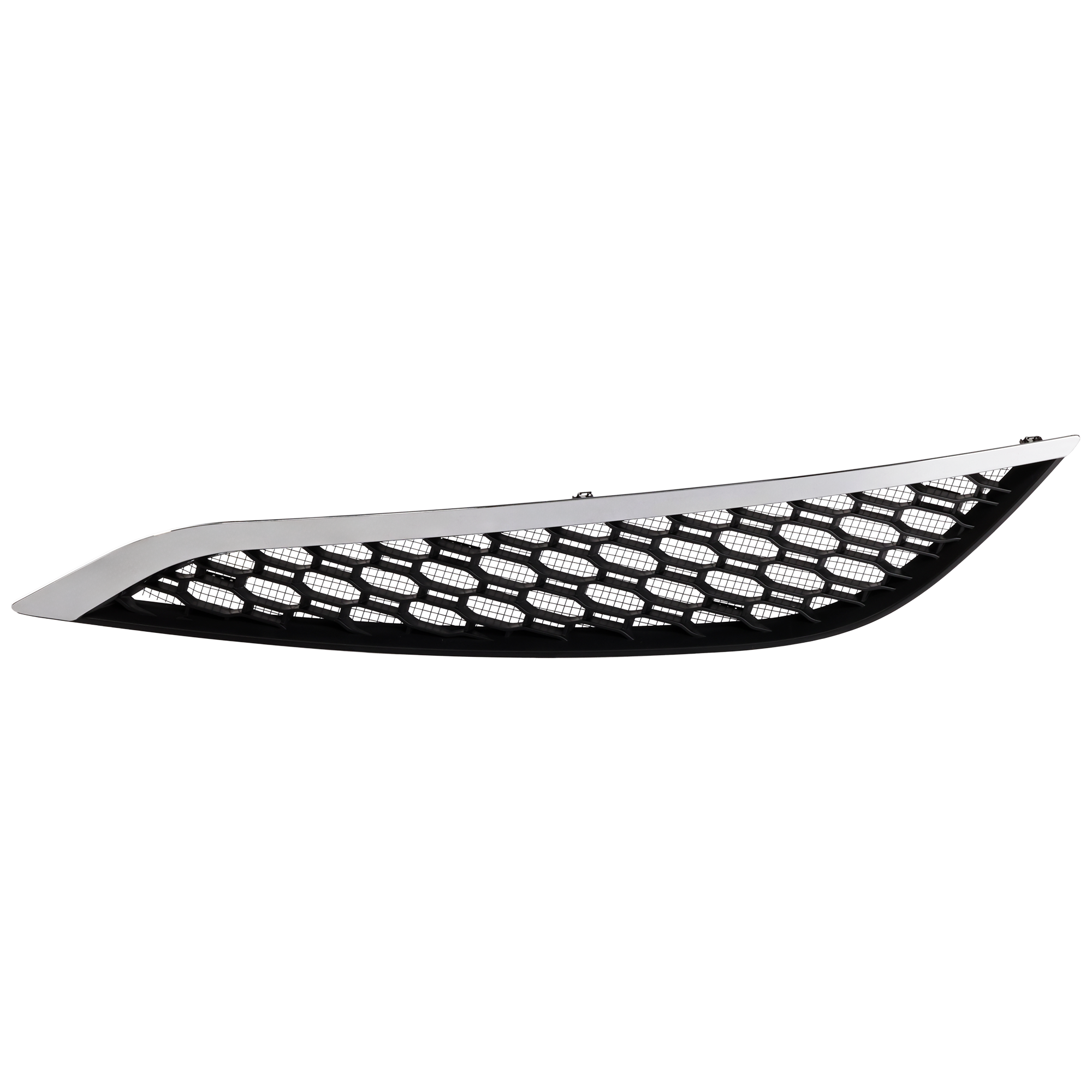 AM VOLVO HD VNL 18-23 FRONT BUMPER GRILLE LH Air Intake Grille Black w Silver Plated Decorative Strip SKU RV01530048 HD OEM 84751330
