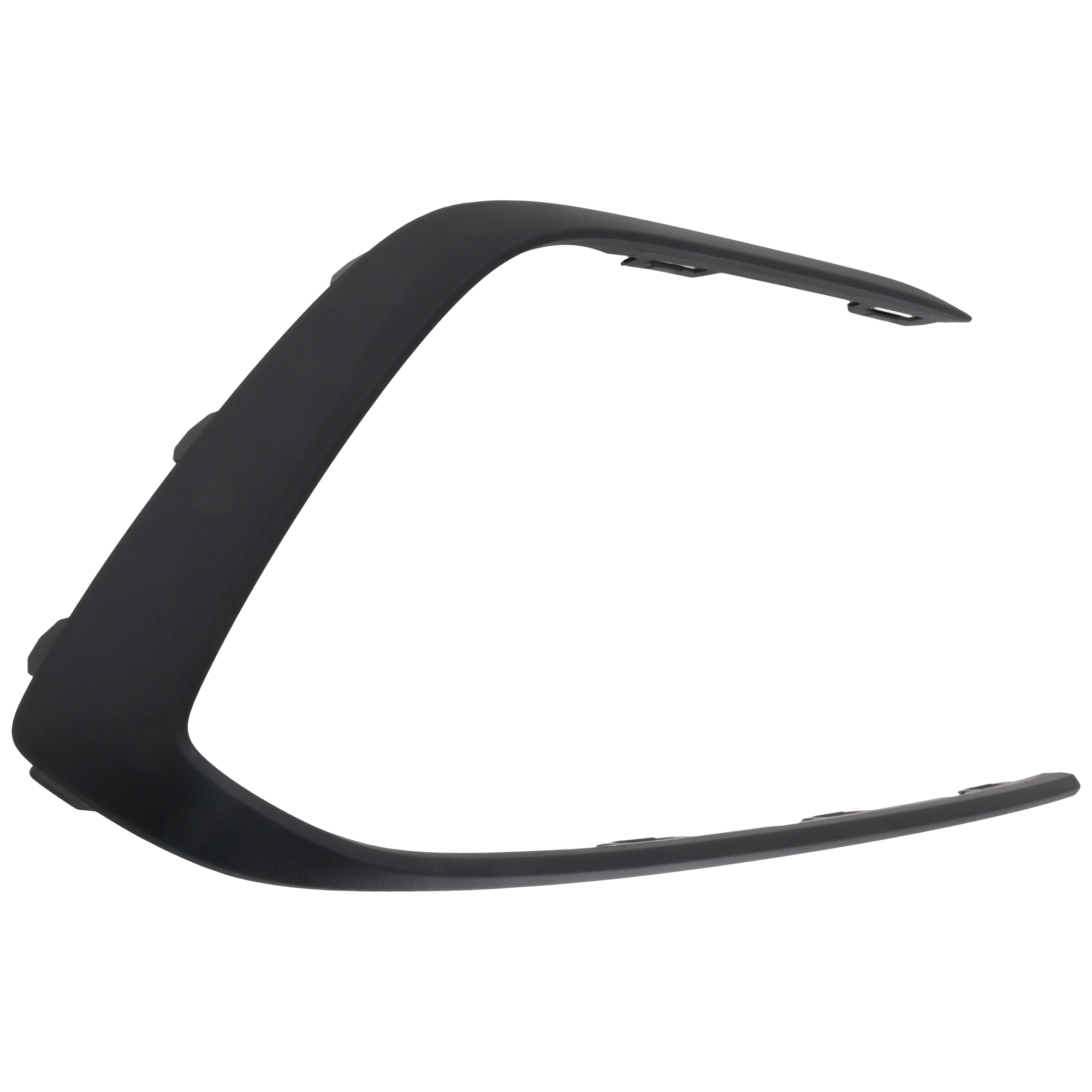 AM GTI 22-23 FRONT BUMPER GRILLE MOLDING RH Outer Textured Black SKU RV01540001 Partslink VW1047118 OEM 5H08537649B9