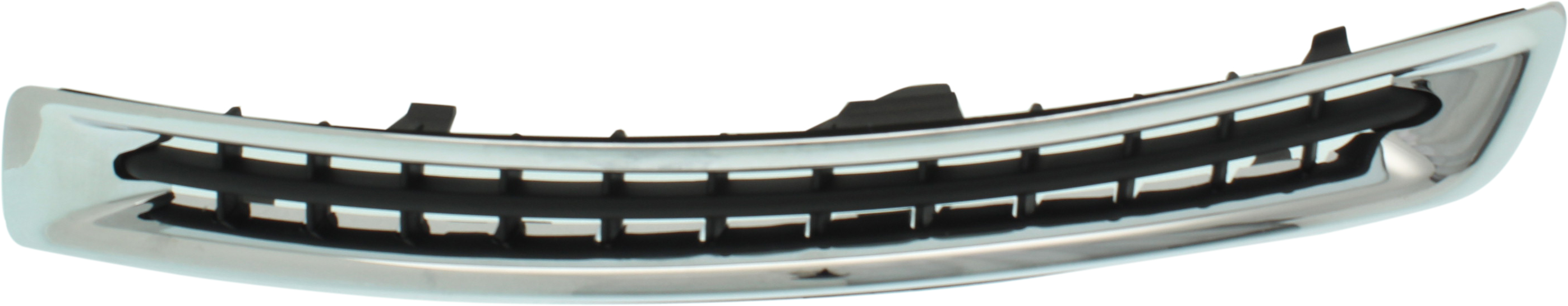 AM XC90-07-14 FRONT BUMPER GRILLE LH Outer Chrome Black Ocean Race Edition SKU RV01550008 Partslink VO1038110 OEM 307330209