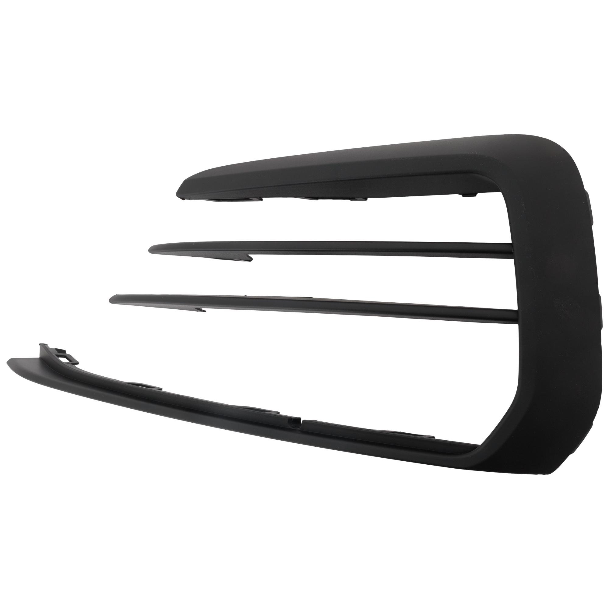 AM GTI 18-21 FRONT BUMPER GRILLE LH Outer SKU RV01550012 Partslink VW1038163 OEM 5GM853665J9B9