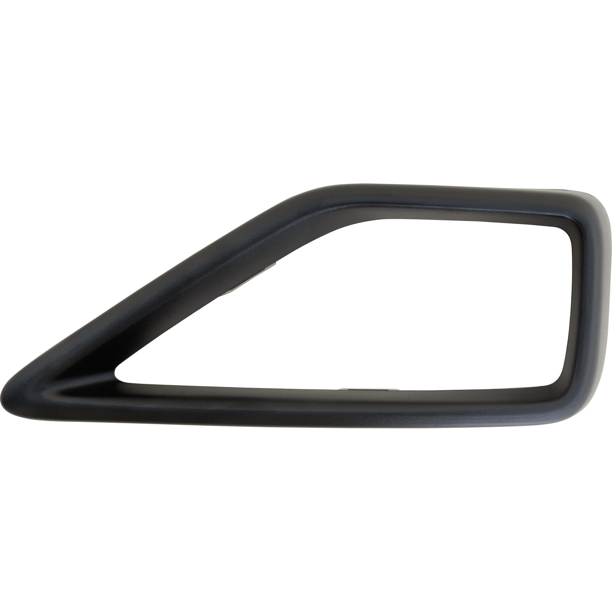 AM TAOS 22-23 FRONT BUMPER MOLDING LH Exhaust Bezel Textured Black SKU RV01590008 Partslink VW1146113 OEM 2GJ8078339B9