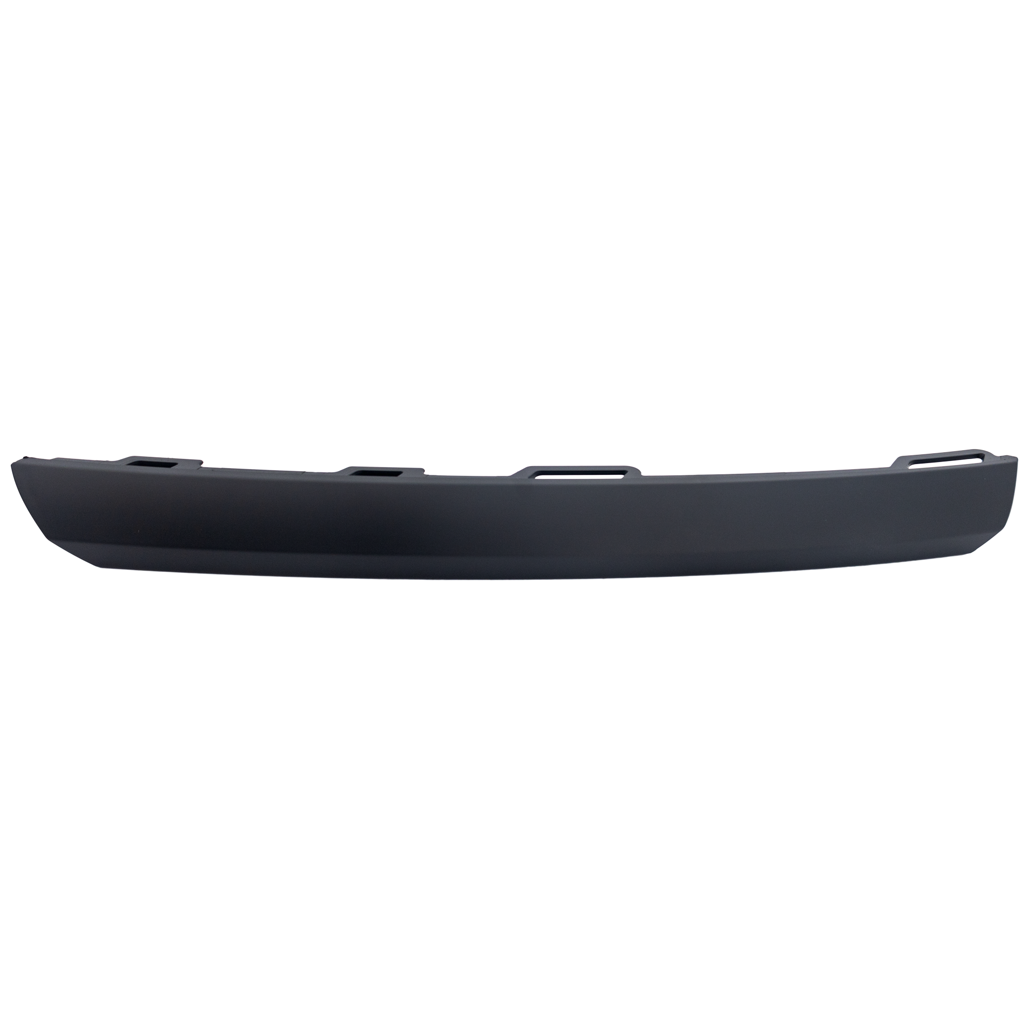 AM TIGUAN 19-21 FRONT BUMPER MOLDING LH Lower Outer Primed Black R Line Style SKU RV01590016 Partslink VW1046121 OEM 5NN853101CGRU