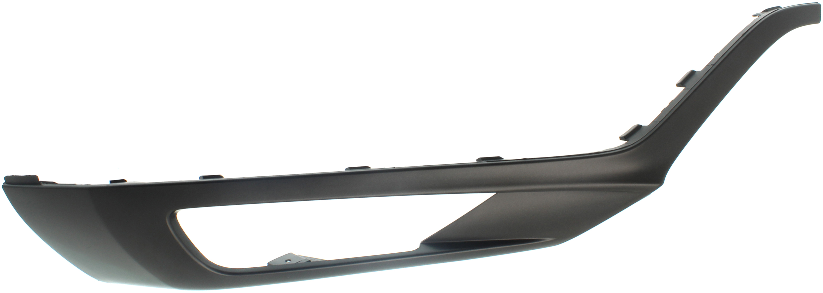 AM XC90 XC90 PLUG IN 16-19 FRONT BUMPER MOLDING RH Black Outer Spoiler Exc. R Design Model SKU RV01610003 Partslink VO1093115 OEM 313838047
