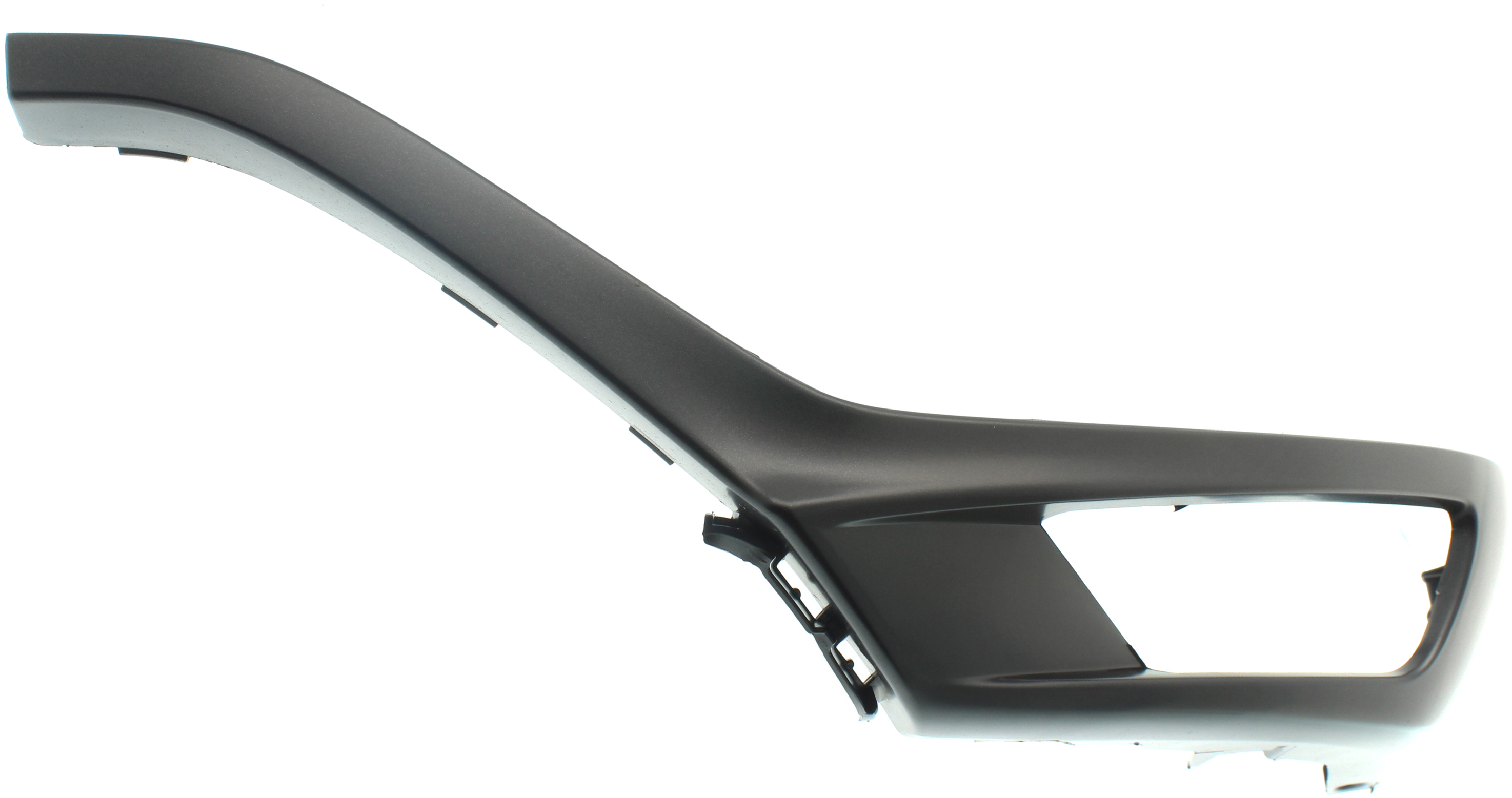 AM XC90 XC90 PLUG IN 16-19 FRONT BUMPER MOLDING LH Black Outer Spoiler Exc. R Design Model SKU RV01610004 Partslink VO1093116 OEM 313838039