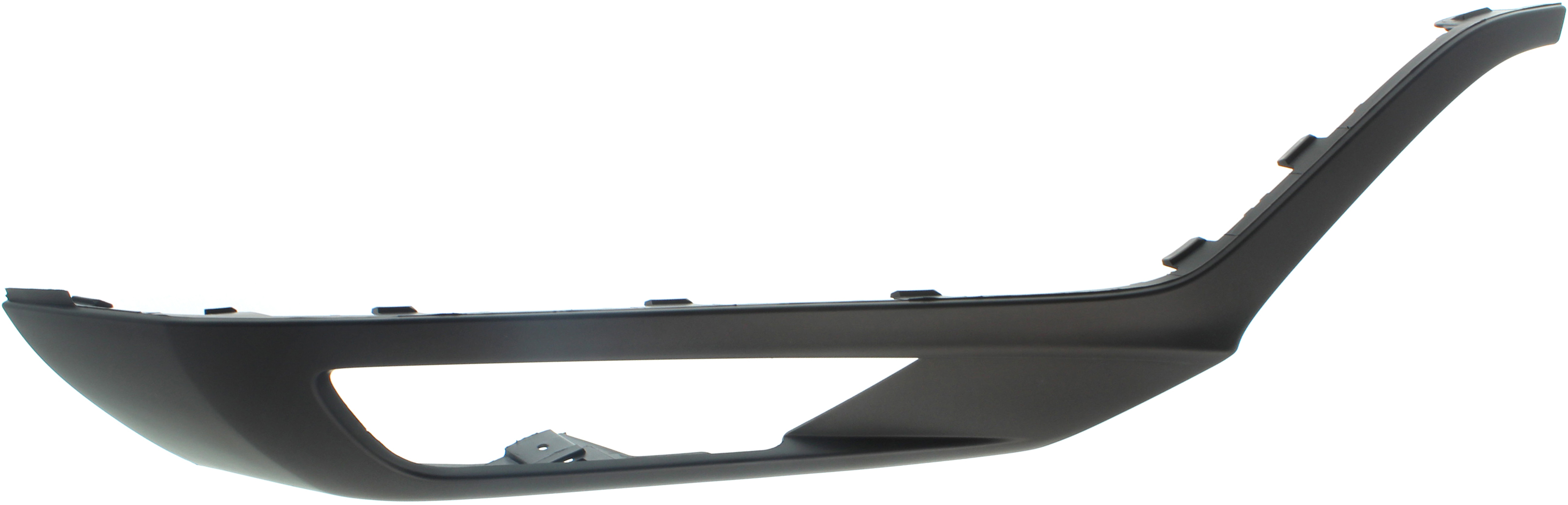 AM XC90 PLUG IN 16-19 FRONT BUMPER MOLDING RH Primed Outer Spoiler Exclude R Design Model SKU RV01610005 Partslink VO1093113 OEM 398298968