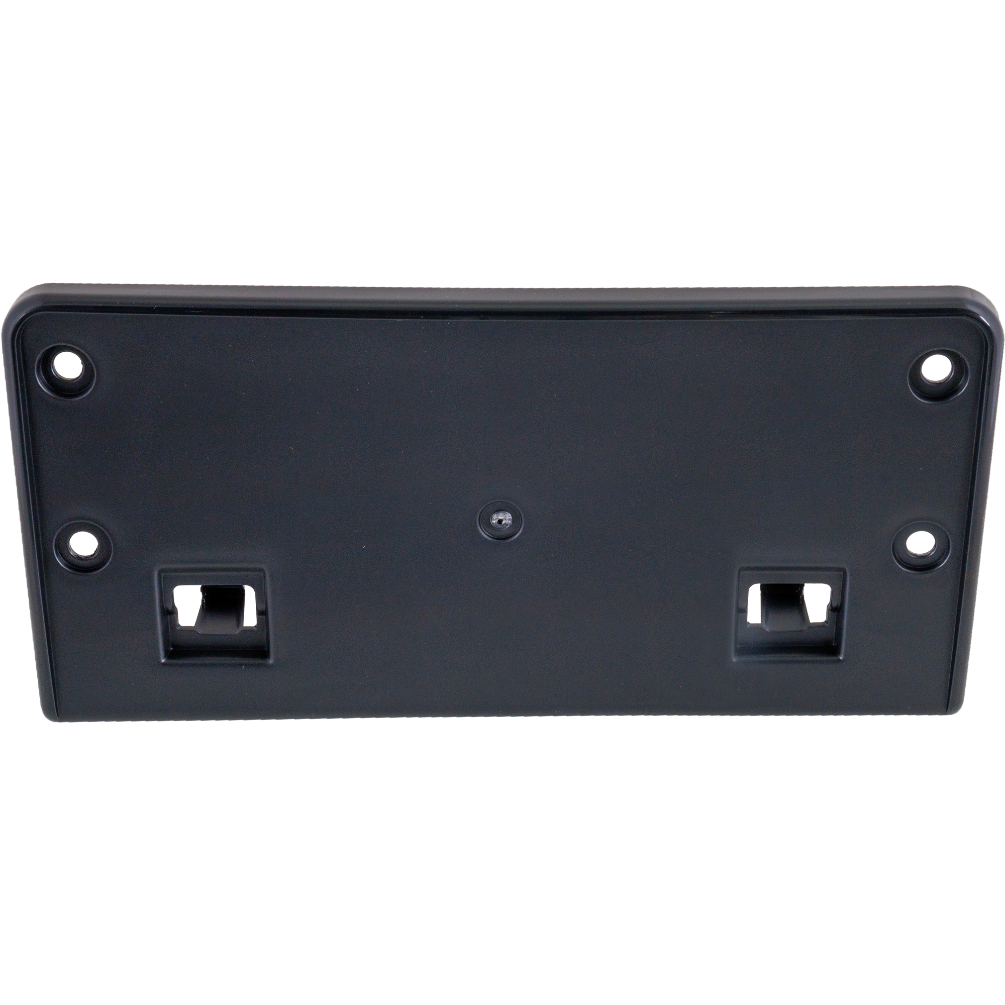 AM BEETLE 17-19 FRONT LICENSE PLATE BRACKET Black Convertible Coupe SKU RV01730012 Partslink VW1068121 OEM 5C5807287J9B9