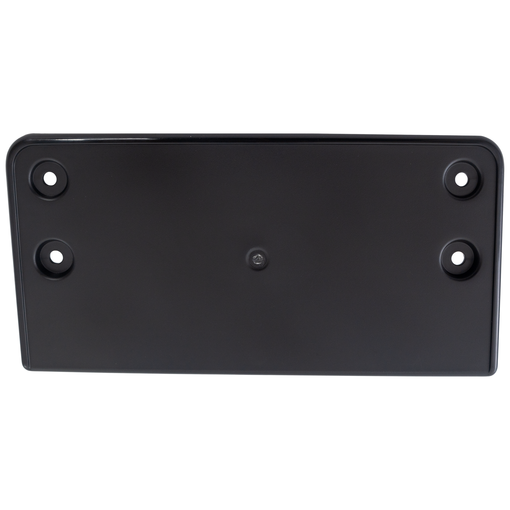 AM ID.4-21-23 FRONT LICENSE PLATE BRACKET Textured Black Plastic w o Hardware SKU RV01730020 Partslink VW1068131 OEM 11A807287A9B9
