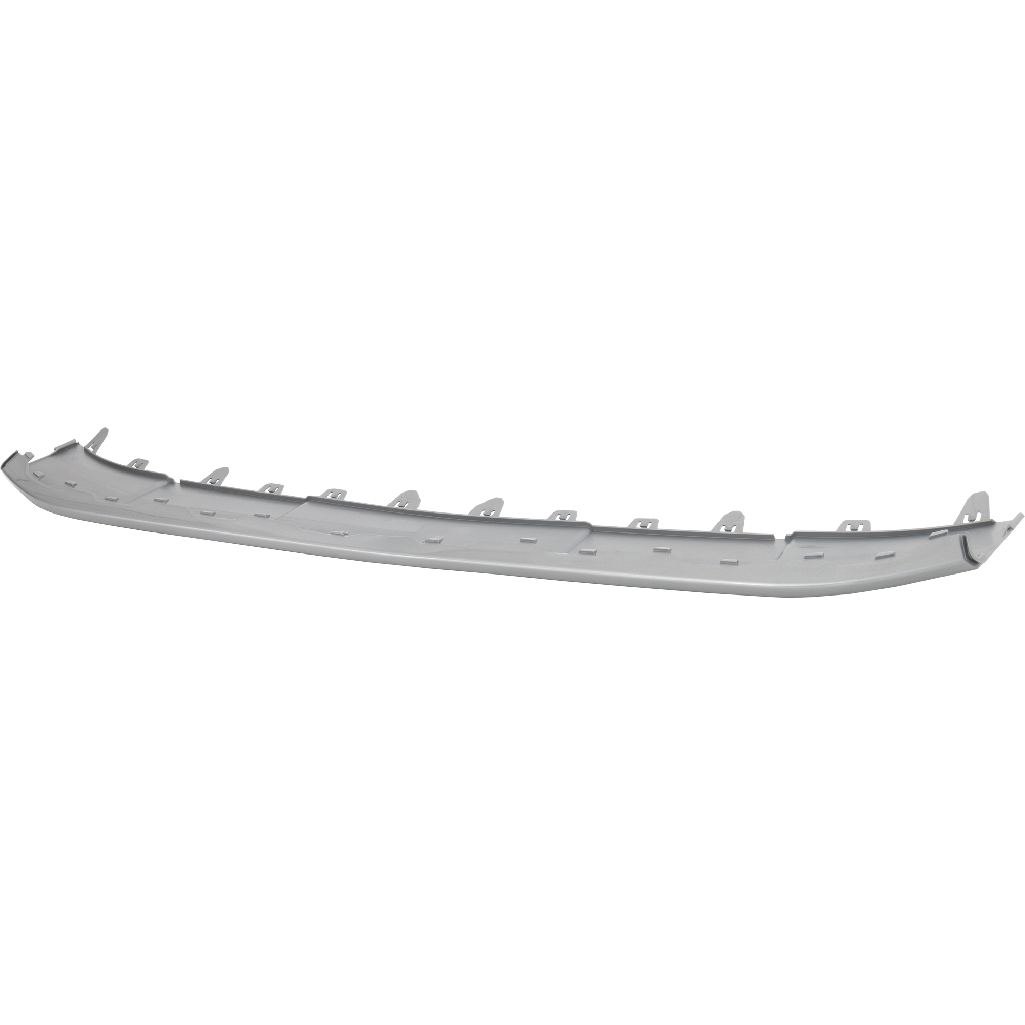 AM ATLAS 21-23 ATLAS CROSS SPORT 20-23 FRONT BUMPER MOLDING Spoiler Trim Painted Silver Gray w o R Line Package SKU RV01750012 Partslink VW1093134 OEM 3CM807532AAV3