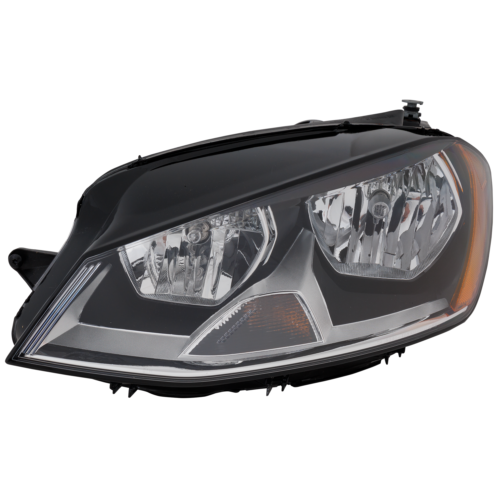 AM GOLF GTI 15-17 HEAD LAMP LH Assembly Halogen Hatchback Wagon From 6-30-14 SKU RV10010002 Partslink VW2502160 OEM 5GM941005C