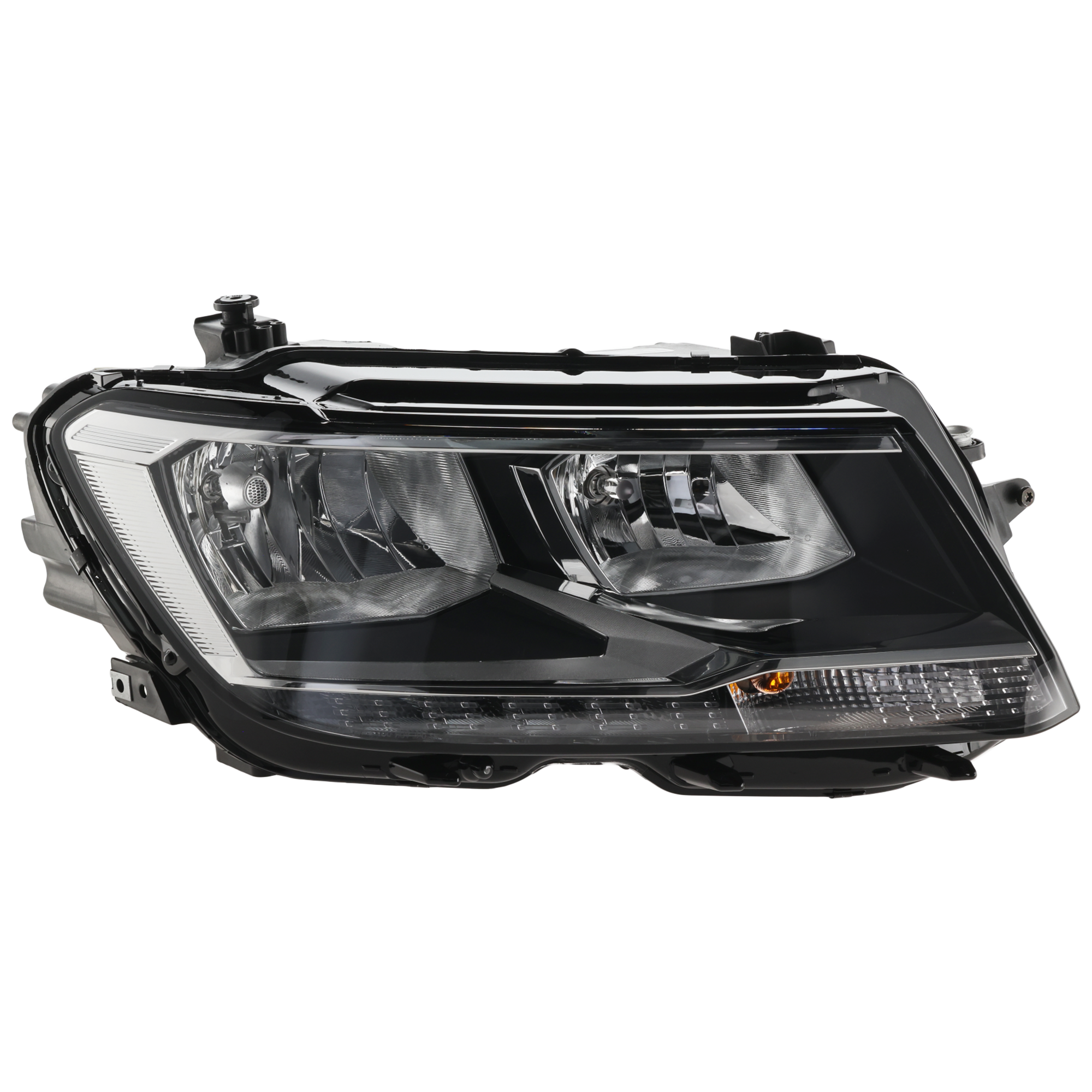 AM TIGUAN 18-21 HEAD LAMP RH Assembly Halogen w LED Daytime Running Light SKU RV10010009 Partslink VW2503169 OEM 5NL941006