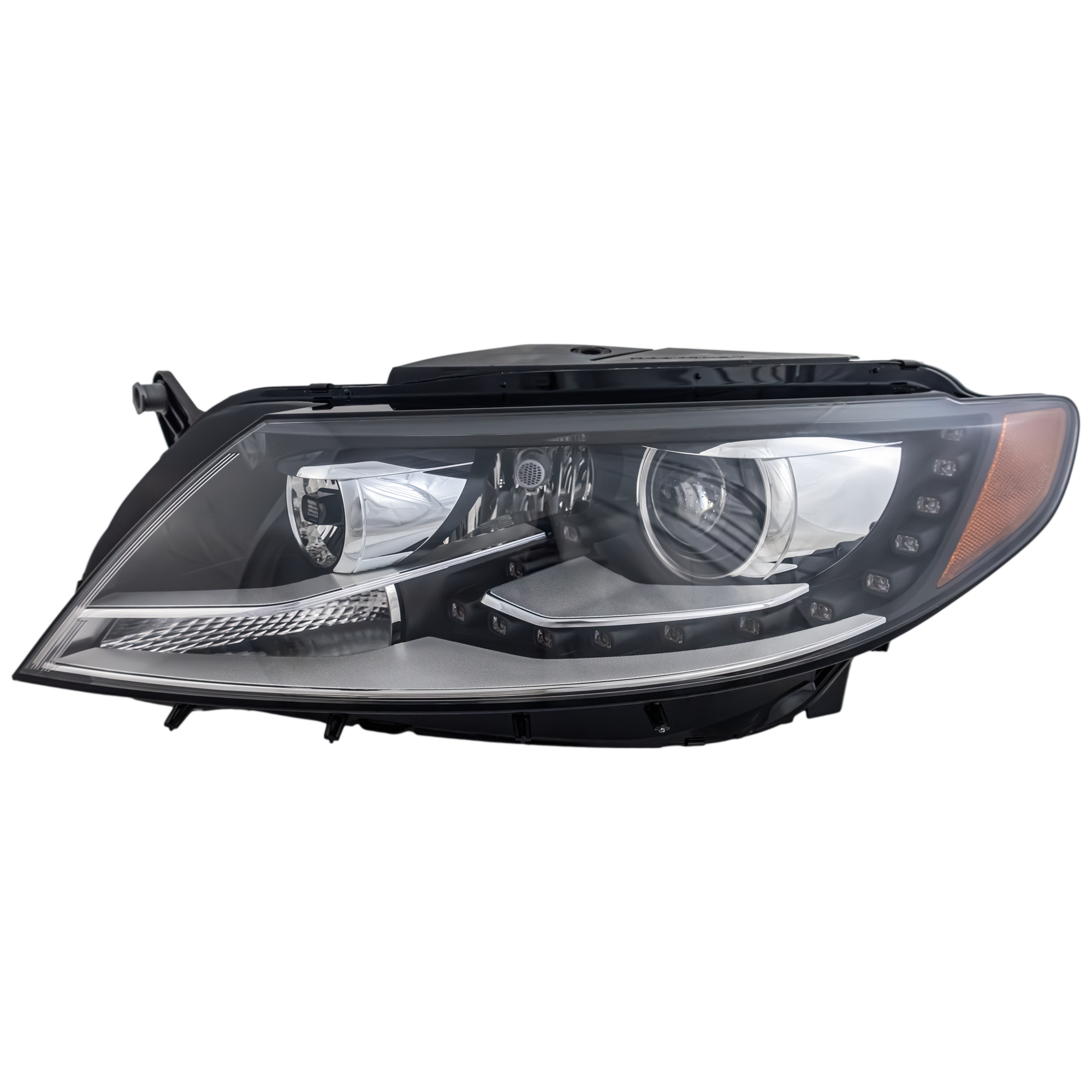 AM CC 13-17 HEAD LAMP LH Lens and Housing HID Xenon w o HID Kit w LED DRL SKU RV10010030 Partslink VW2518115 OEM 3C8941753S